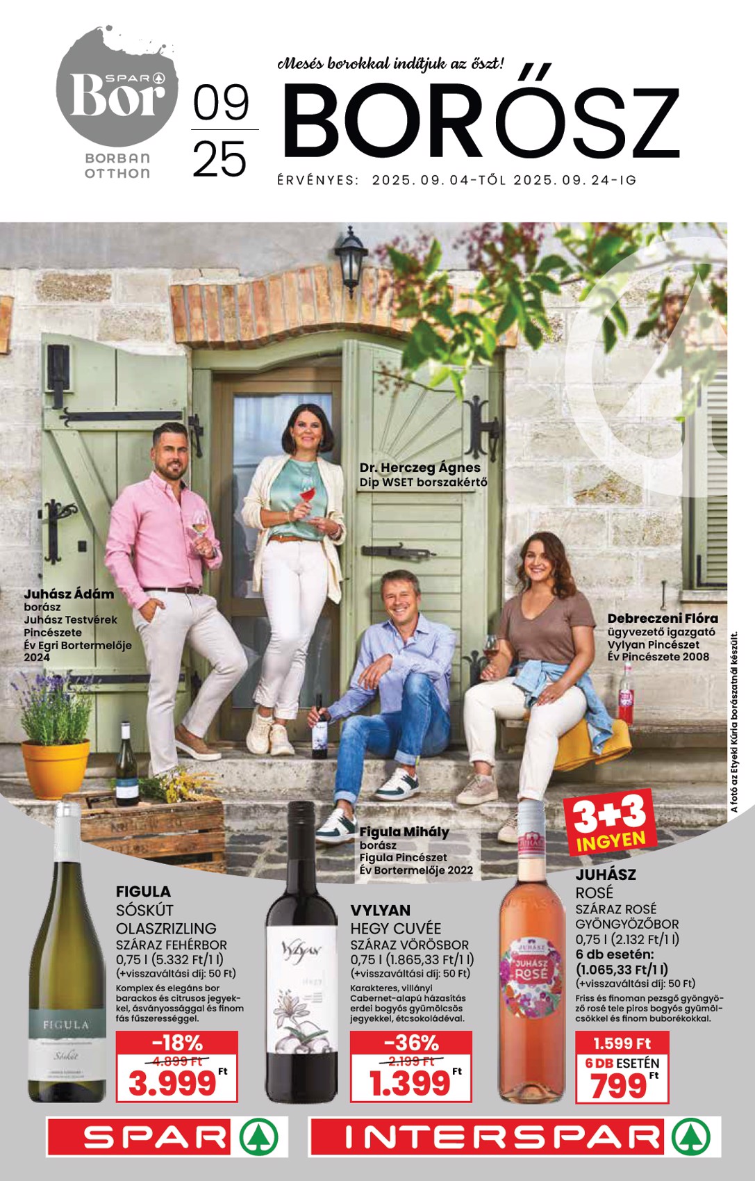 spar - SPAR - BOR akciós újság, érvényes 09.04. - 09.24.