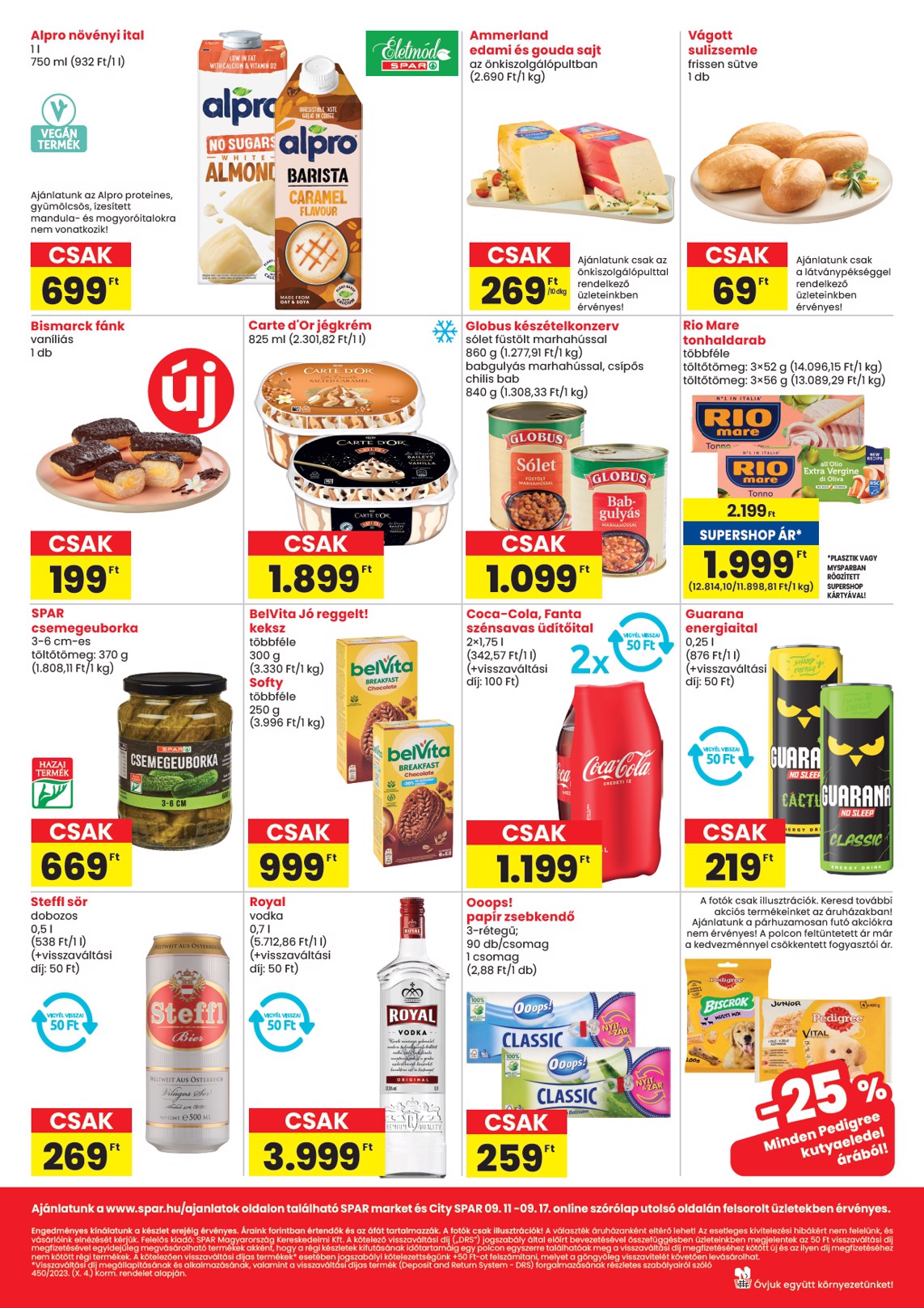 spar - SPAR - Market, City akciós újság, érvényes 09.11. - 09.17. - page: 2