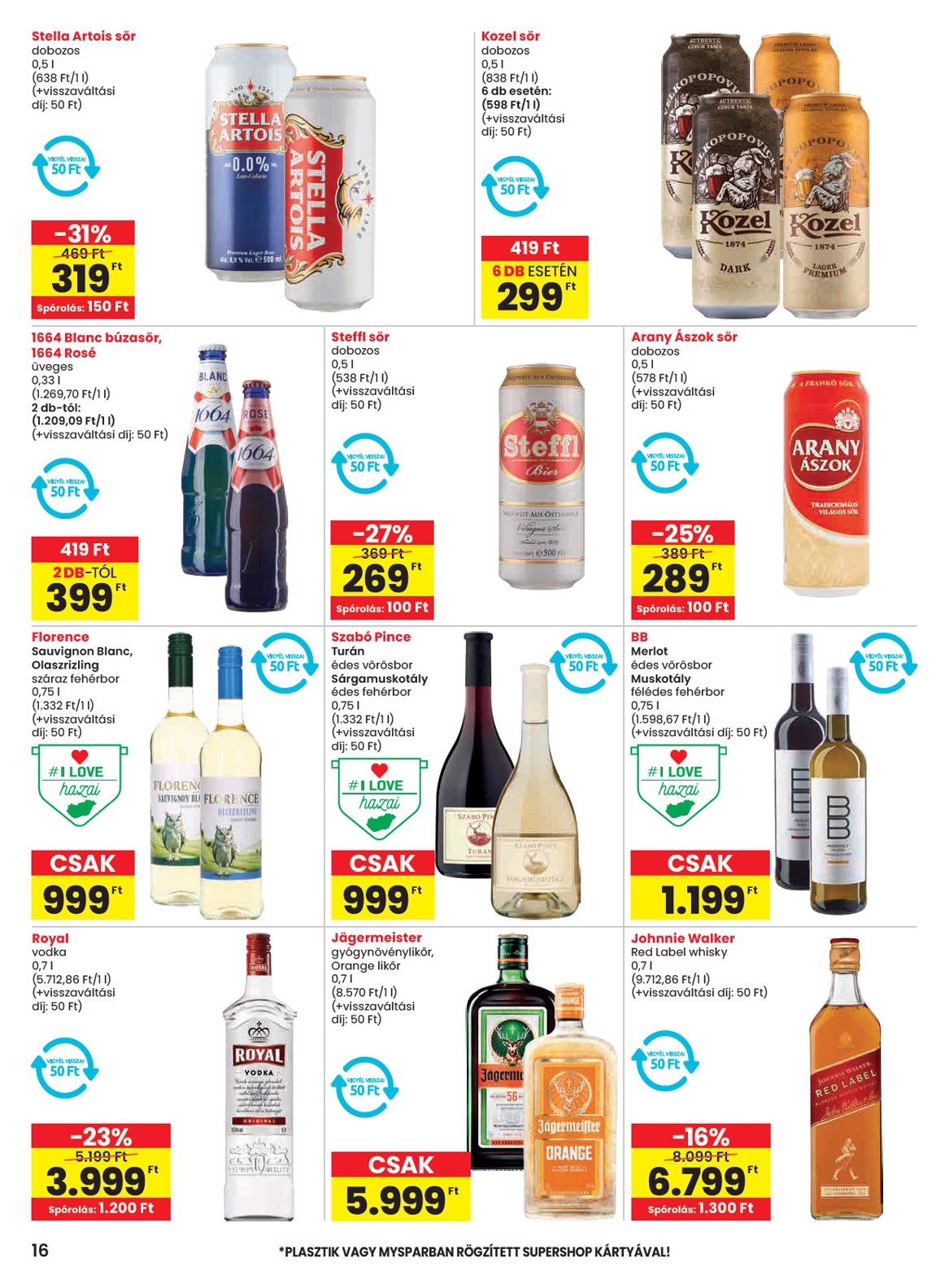 spar - SPAR akciós újság, érvényes 09.11. - 09.17. - page: 16