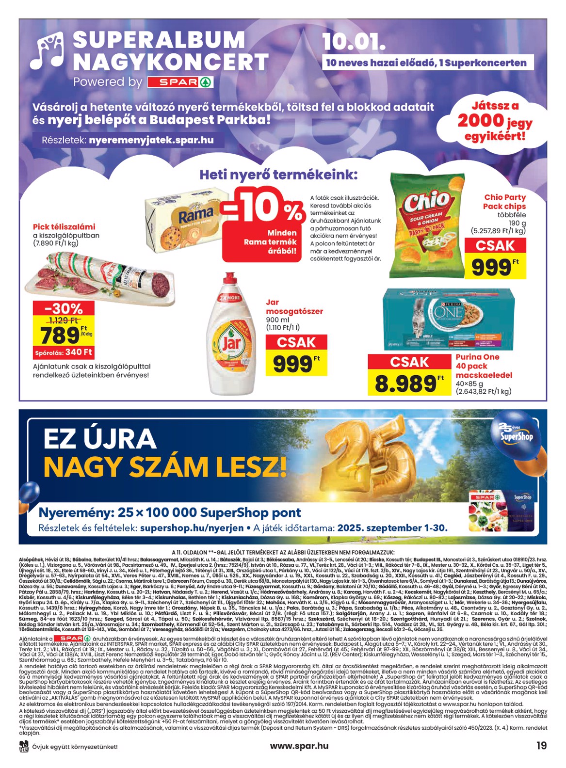 spar - SPAR akciós újság, érvényes 09.11. - 09.17. - page: 19