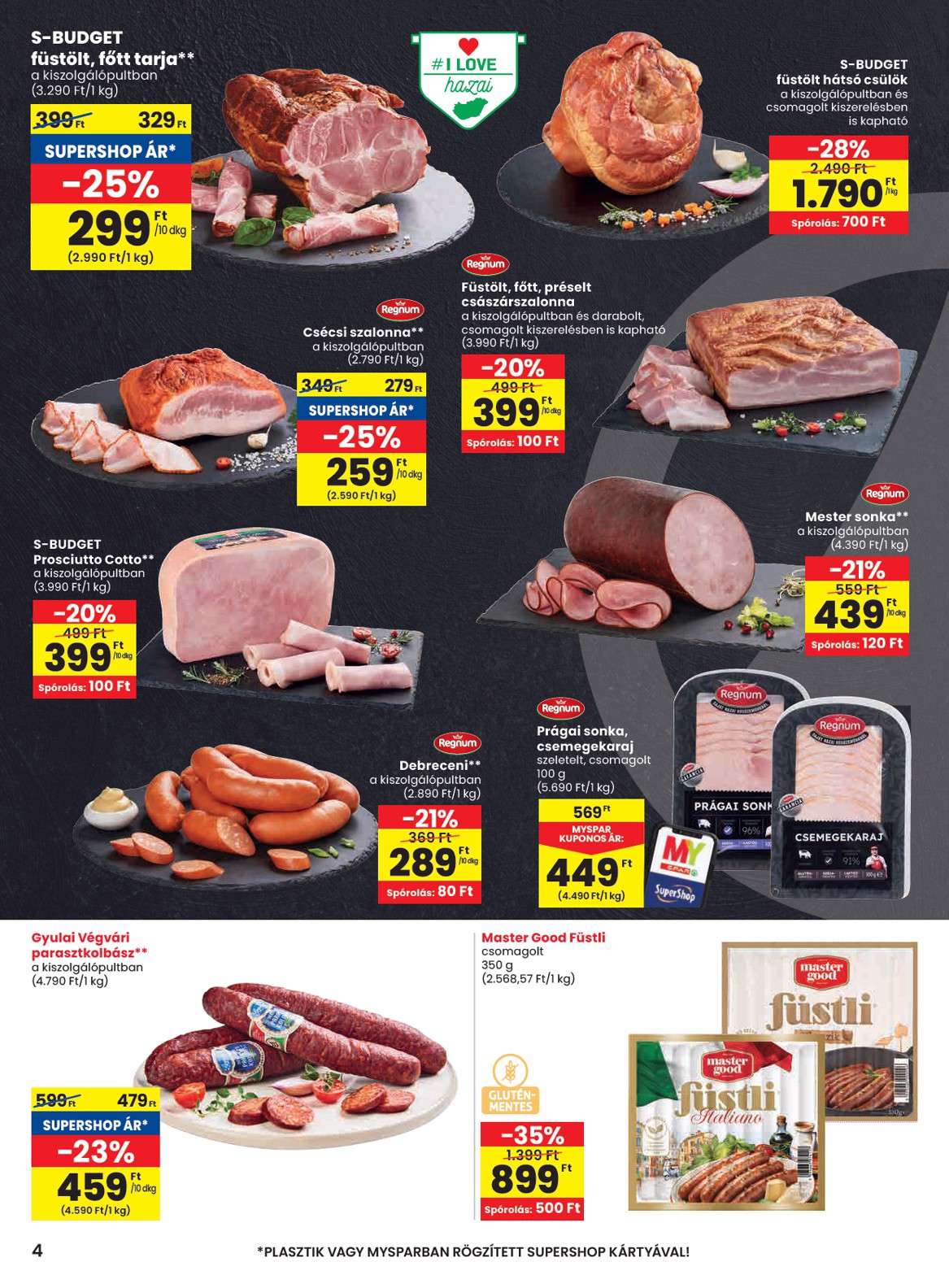 spar - SPAR akciós újság, érvényes 09.11. - 09.17. - page: 4