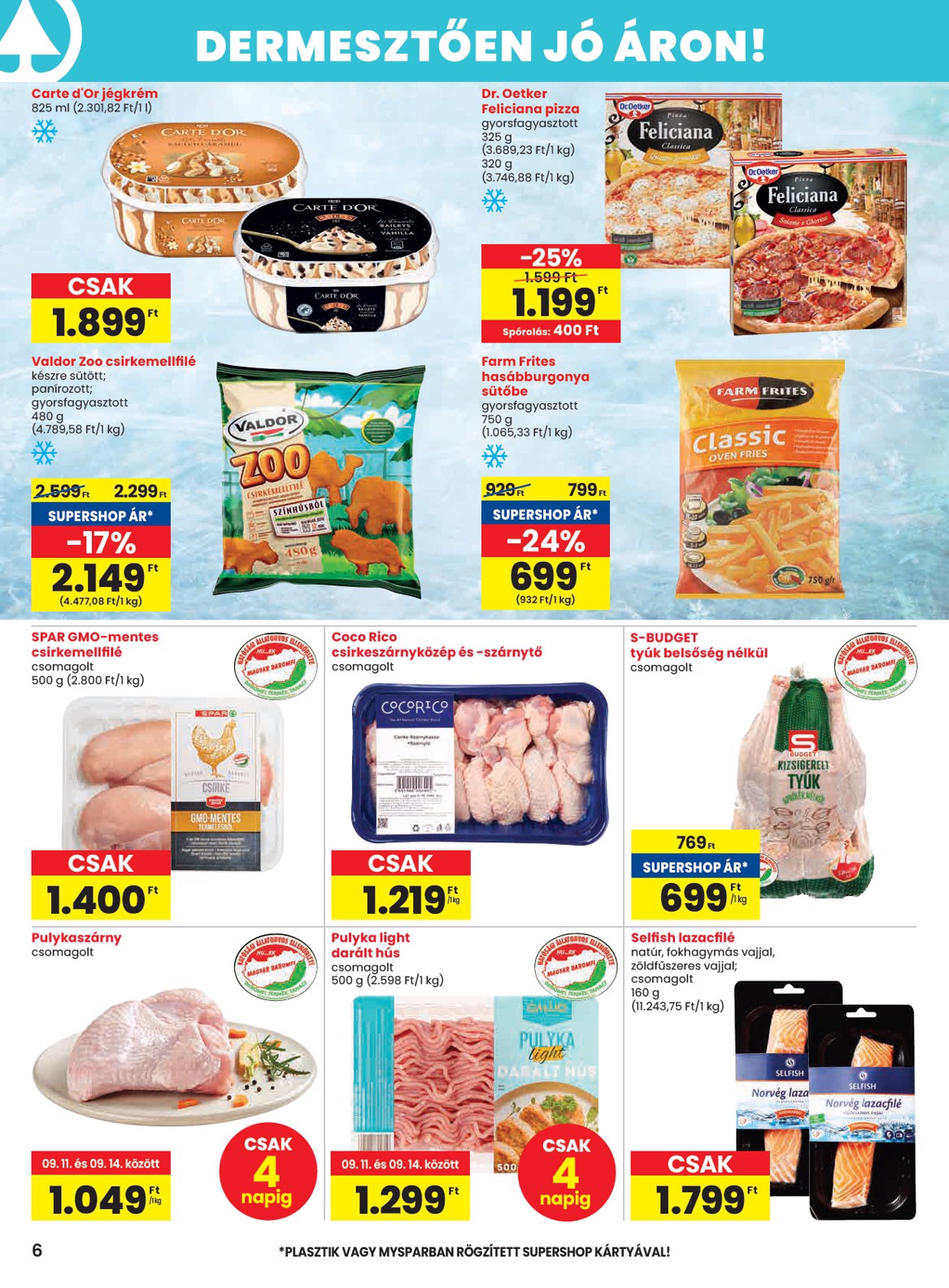 spar - SPAR akciós újság, érvényes 09.11. - 09.17. - page: 6