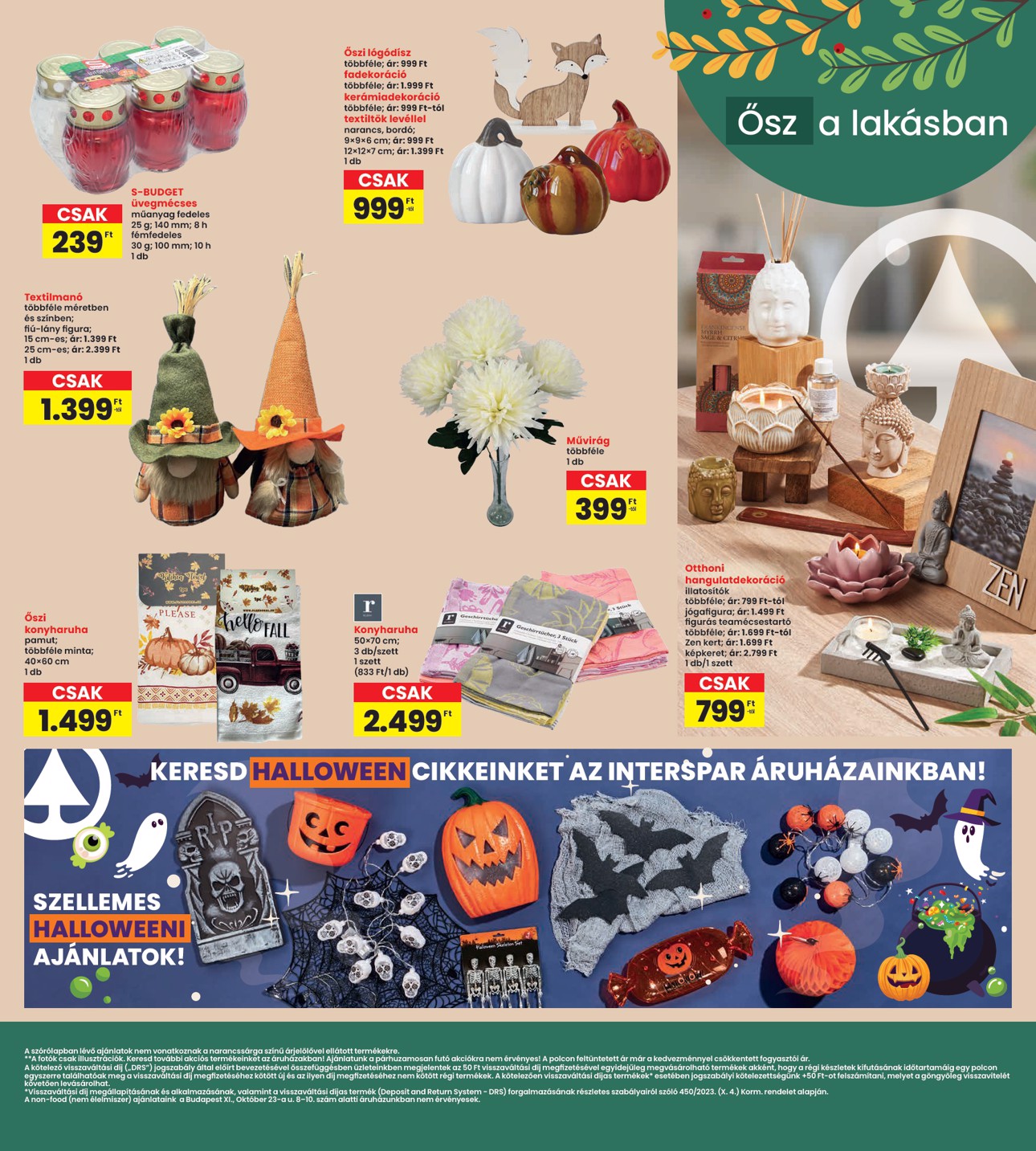 spar - INTERSPAR - Home katalogus akciós újság, érvényes 09.18. - 10.01. - page: 5