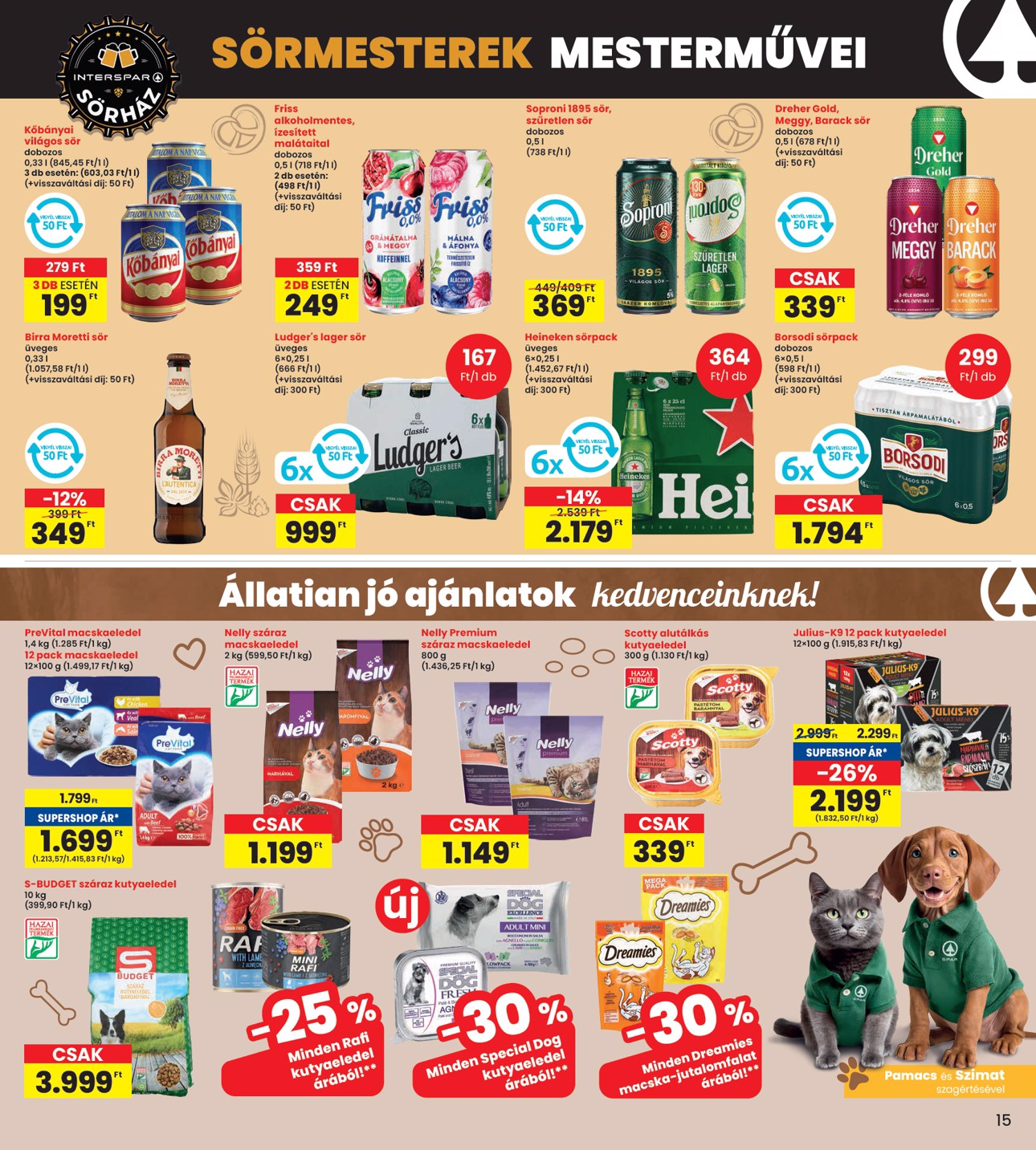 spar - INTERSPAR akciós újság, érvényes 09.18. - 09.24. - page: 15