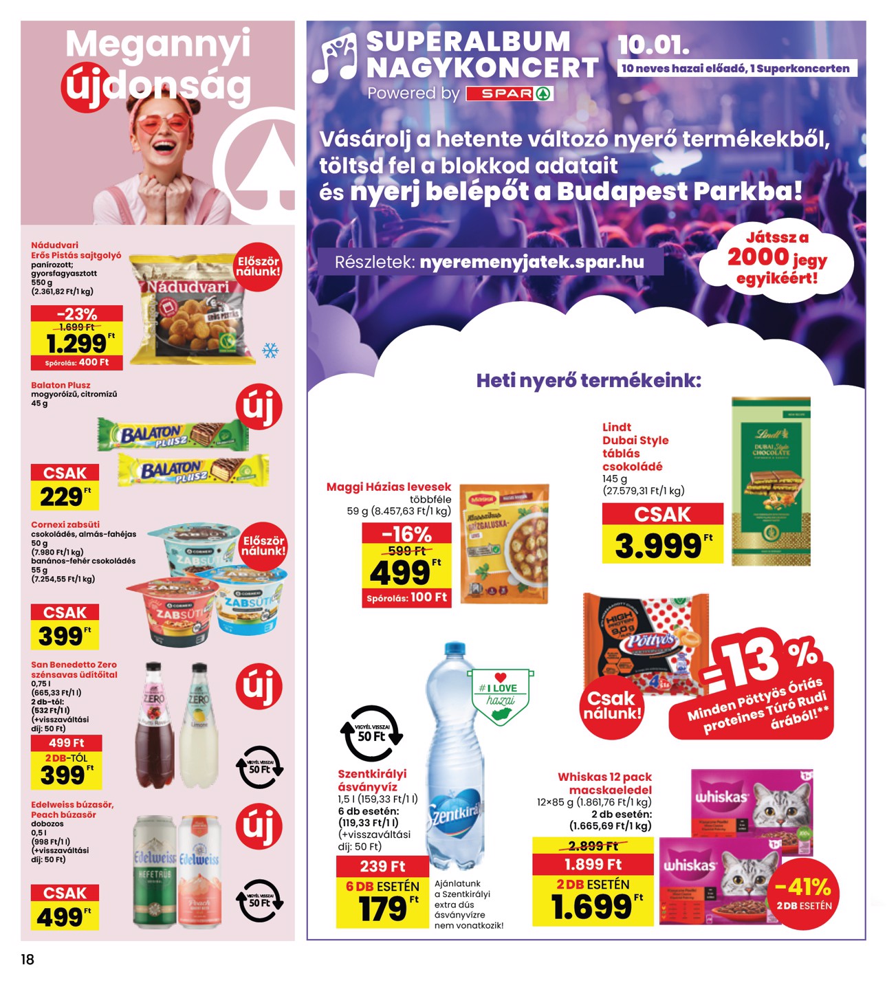 spar - INTERSPAR akciós újság, érvényes 09.18. - 09.24. - page: 18