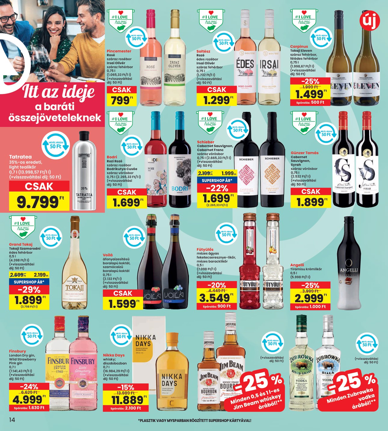 spar - INTERSPAR akciós újság, érvényes 09.18. - 09.24. - page: 14