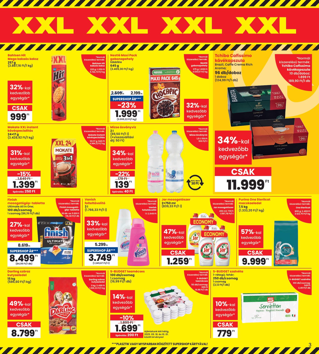 spar - INTERSPAR akciós újság, érvényes 09.18. - 09.24. - page: 3