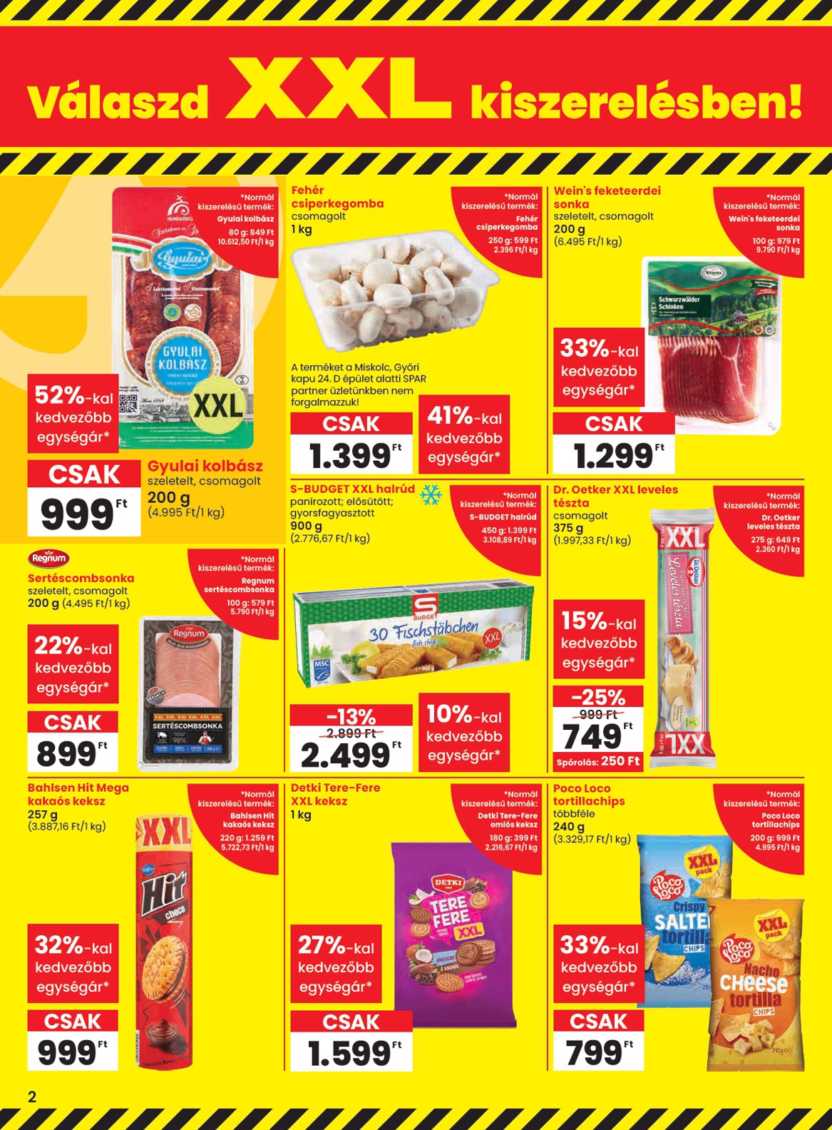 spar - SPAR akciós újság, érvényes 09.18. - 09.24. - page: 2