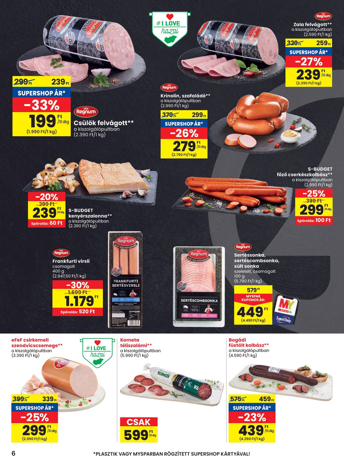 spar - SPAR akciós újság, érvényes 09.18. - 09.24. - page: 6