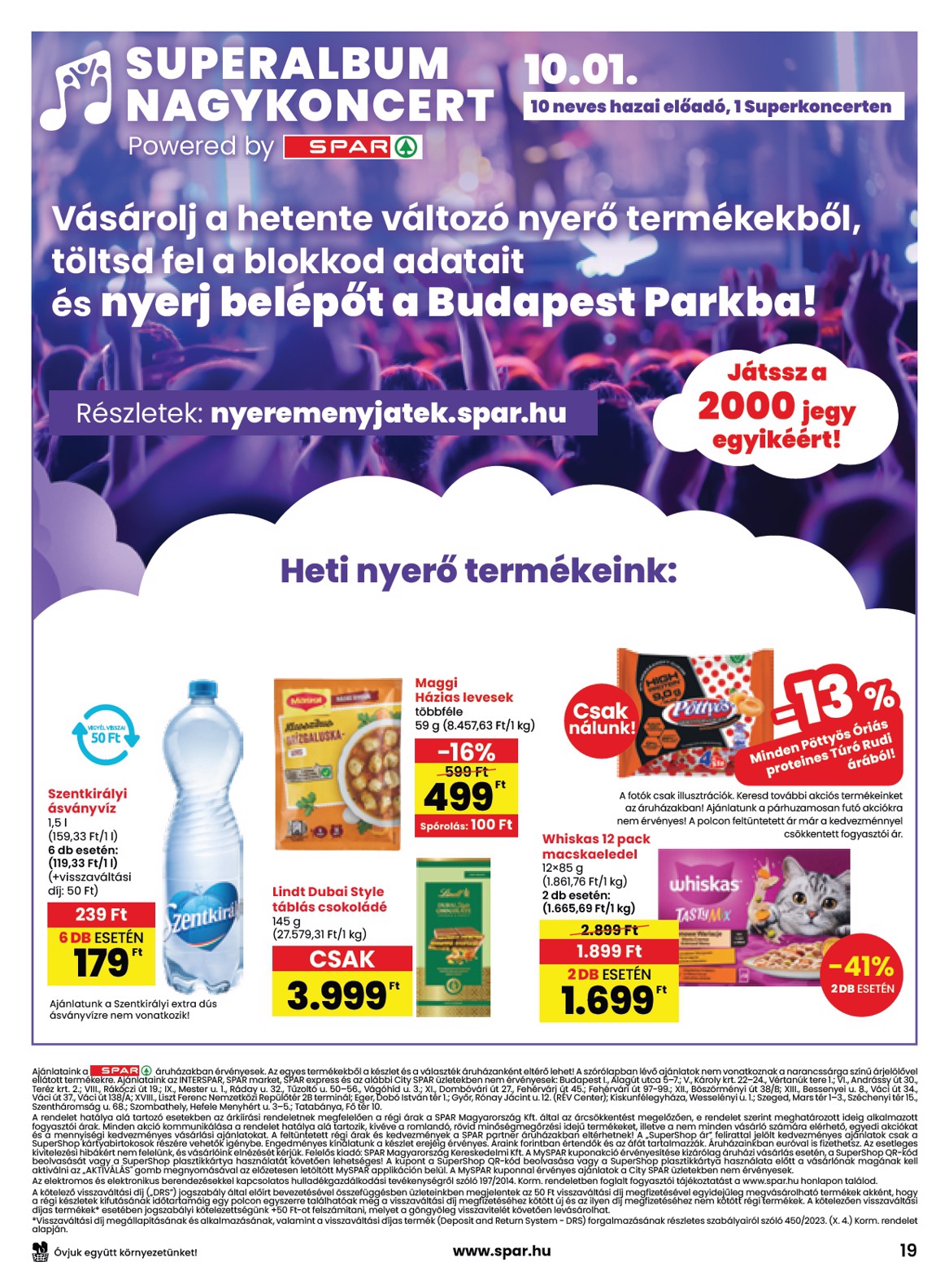 spar - SPAR akciós újság, érvényes 09.18. - 09.24. - page: 19
