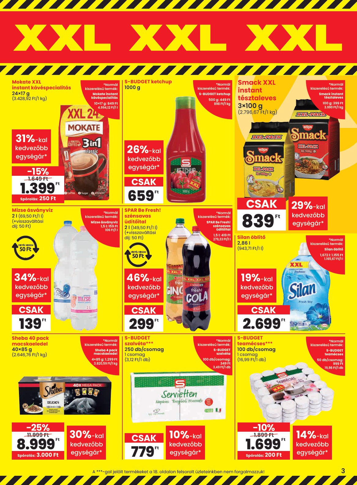 spar - SPAR akciós újság, érvényes 09.18. - 09.24. - page: 3