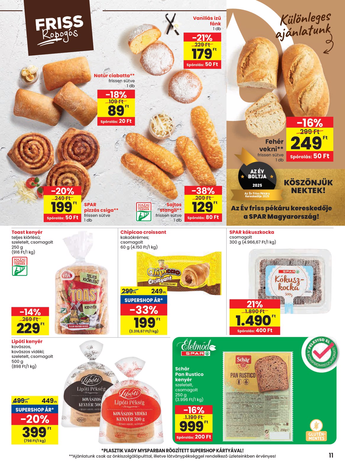 spar - SPAR akciós újság, érvényes 09.18. - 09.24. - page: 11