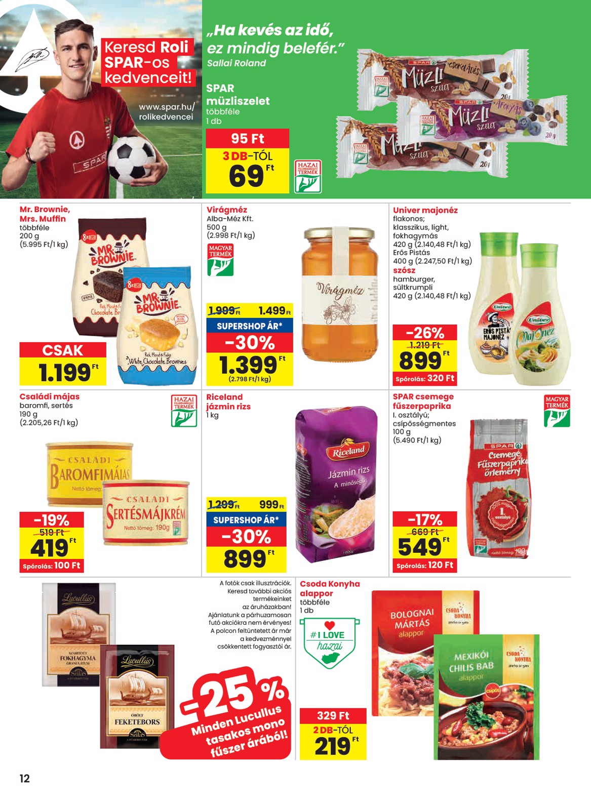 spar - SPAR akciós újság, érvényes 09.18. - 09.24. - page: 12