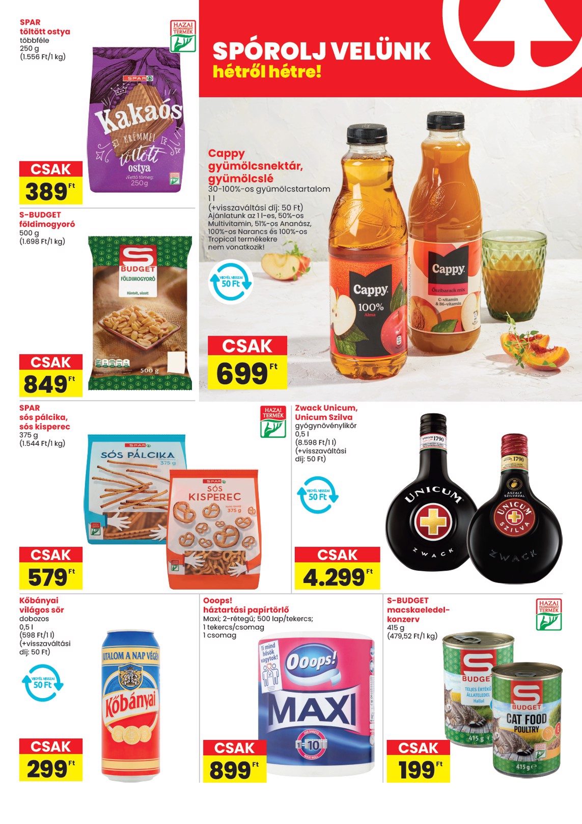 spar - SPAR - Mátészalka üzlet újranyitás akciós újság, érvényes 09.18. - 09.24. - page: 3