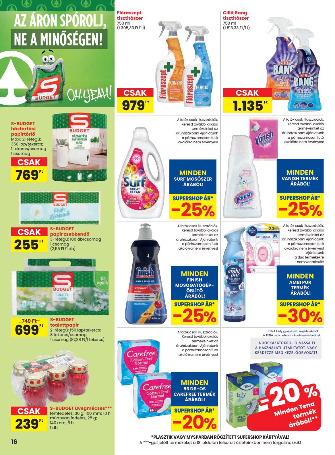 spar - SPAR - Pilisvörösvár akciós újság, érvényes 09.18. - 09.24. - page: 16
