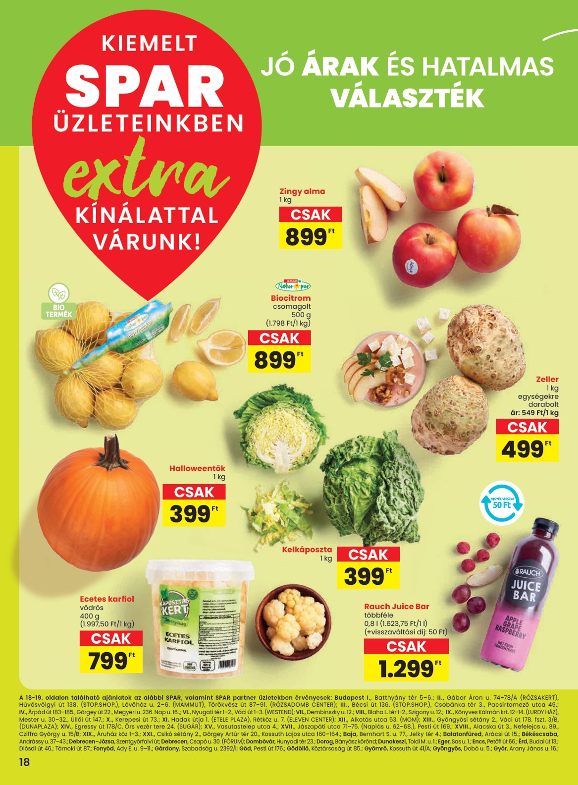 spar - SPAR - Extra akciós újság, érvényes 10.02. - 10.08.