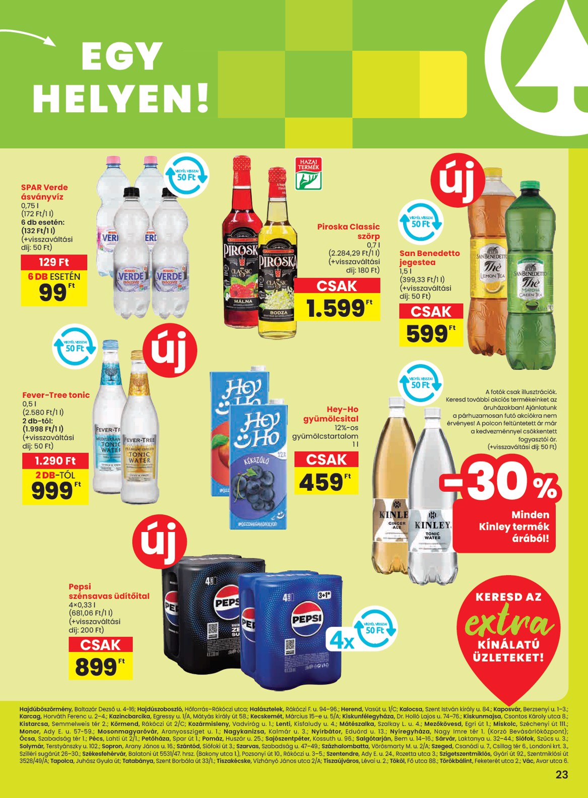spar - SPAR - Extra akciós újság, érvényes 10.02. - 10.08. - page: 6