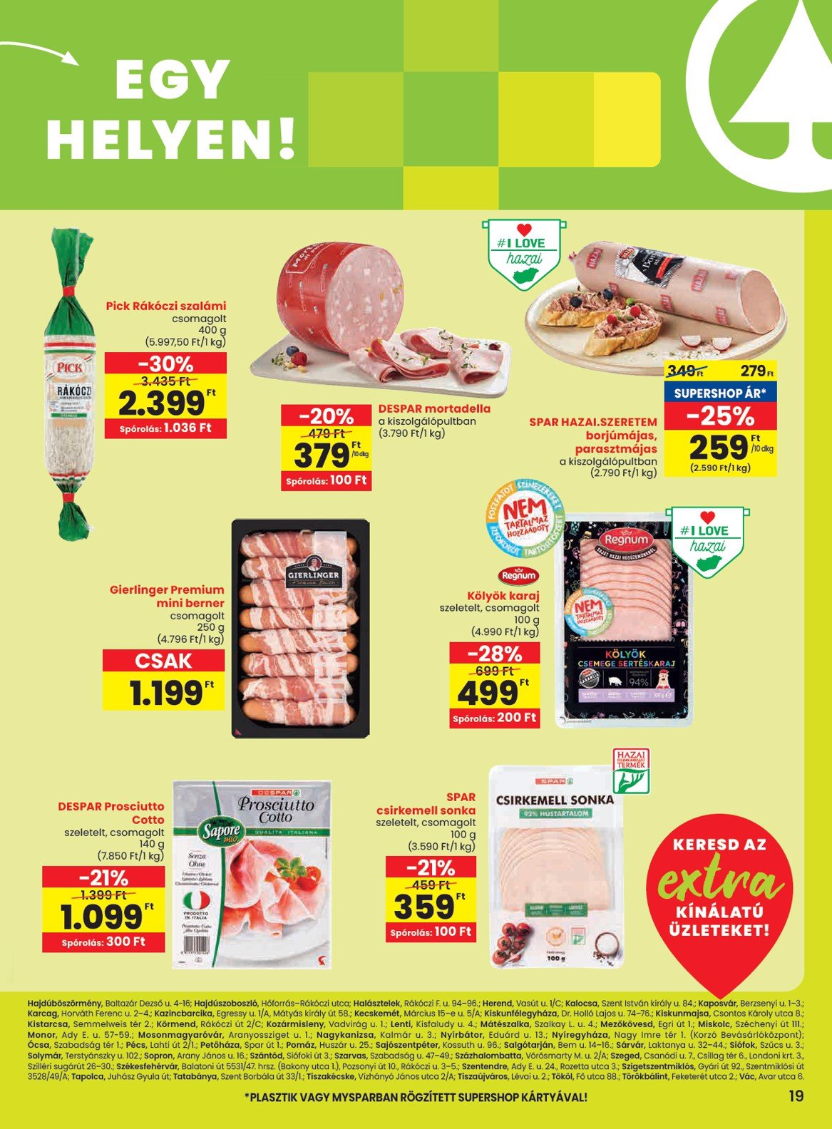 spar - SPAR - Extra akciós újság, érvényes 10.02. - 10.08. - page: 2