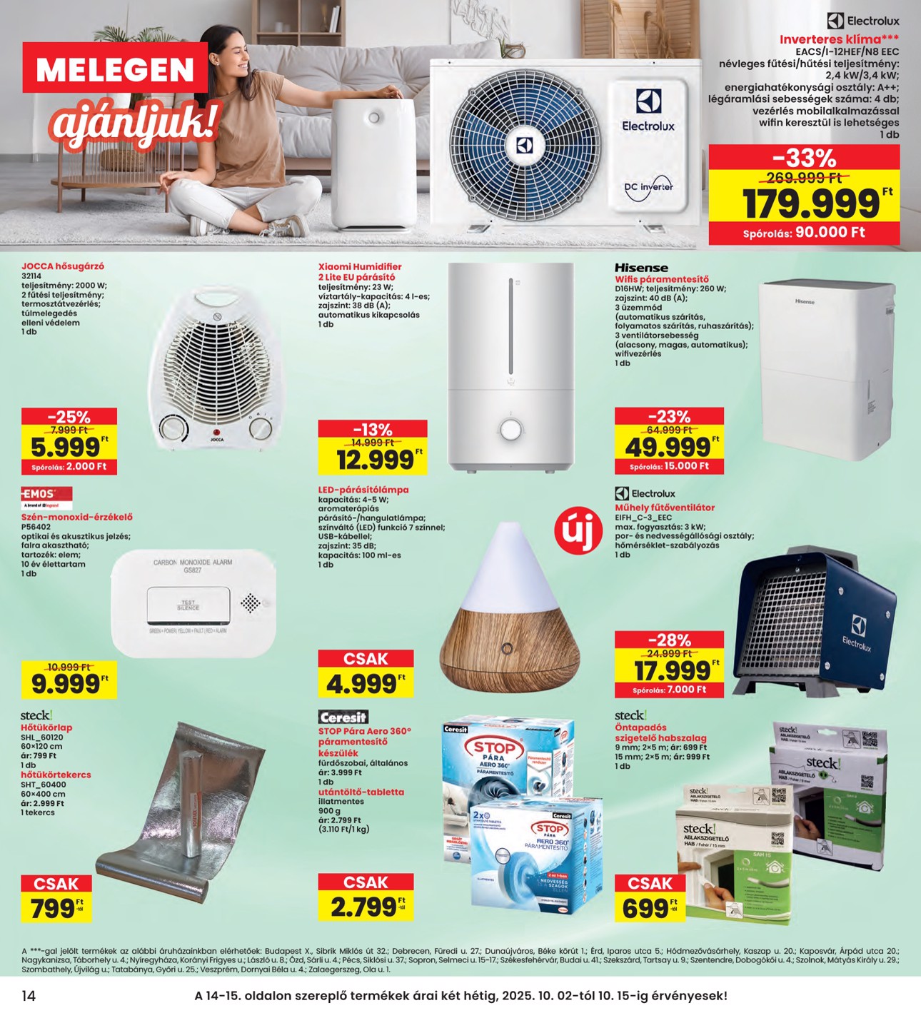spar - INTERSPAR akciós újság, érvényes 10.02. - 10.08. - page: 14