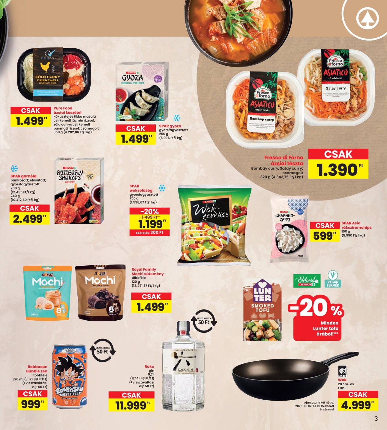 spar - INTERSPAR akciós újság, érvényes 10.02. - 10.08. - page: 3