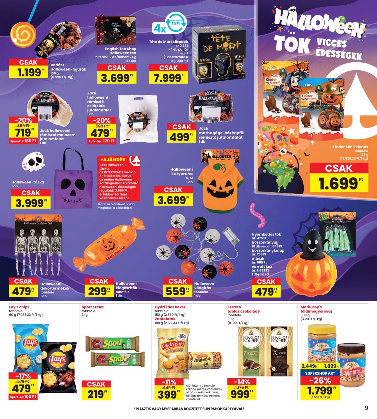 spar - INTERSPAR akciós újság, érvényes 10.02. - 10.08. - page: 9