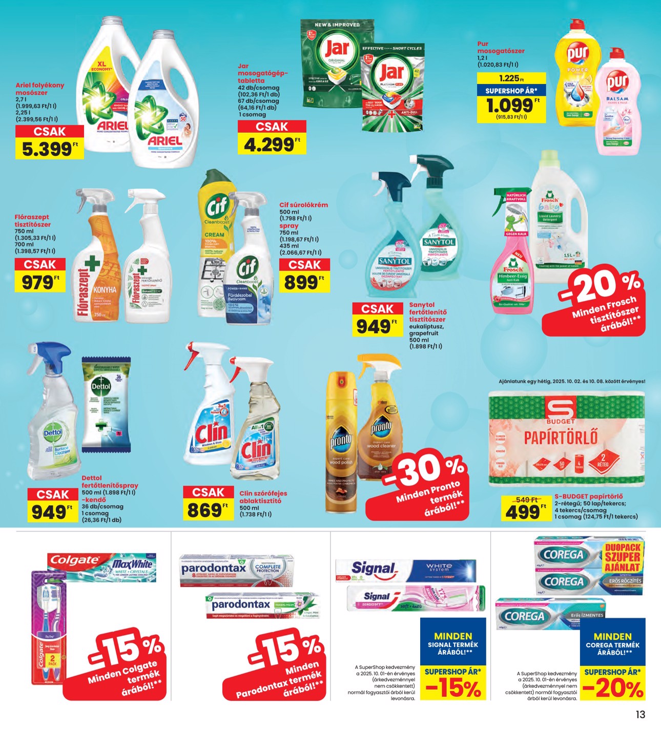 spar - INTERSPAR akciós újság, érvényes 10.02. - 10.08. - page: 13