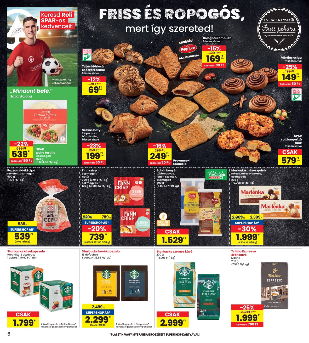 spar - INTERSPAR akciós újság, érvényes 10.02. - 10.08. - page: 6