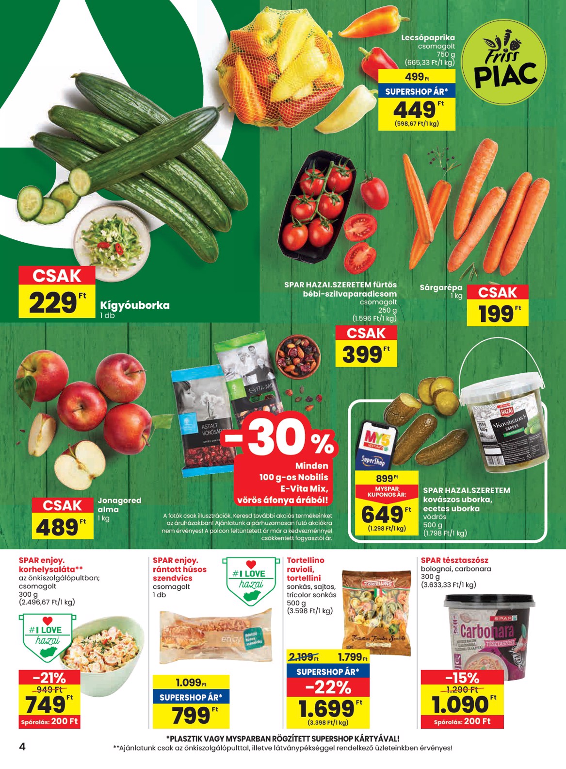 spar - SPAR akciós újság, érvényes 10.02. - 10.08. - page: 4