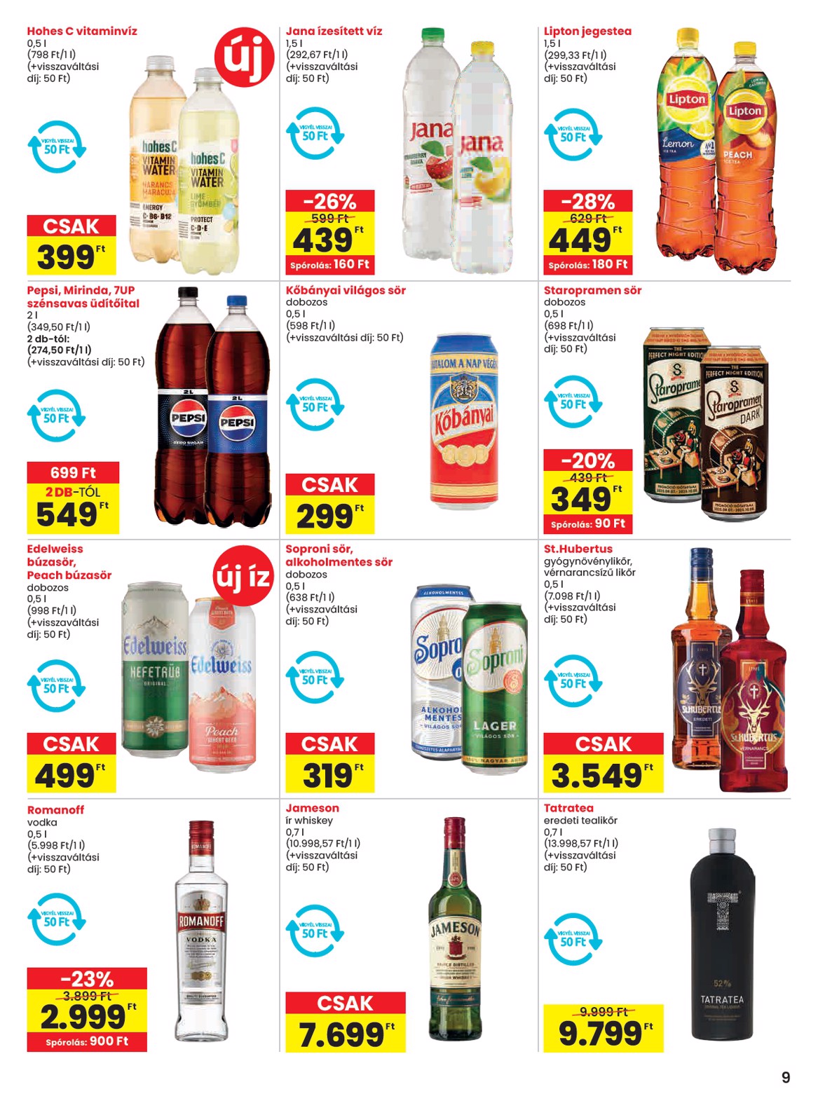 spar - SPAR akciós újság, érvényes 10.02. - 10.08. - page: 9