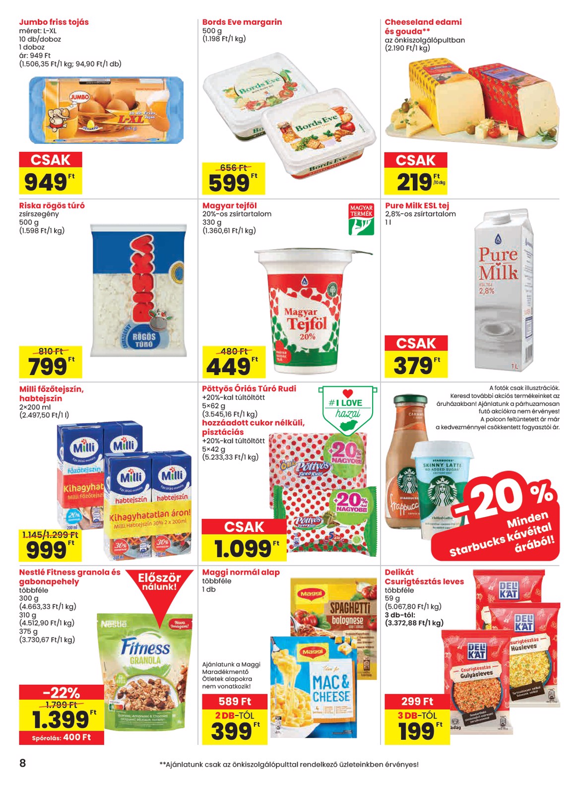 spar - SPAR akciós újság, érvényes 10.02. - 10.08. - page: 8
