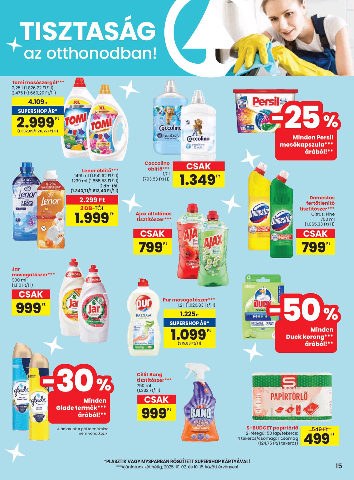 spar - SPAR akciós újság, érvényes 10.02. - 10.08. - page: 15