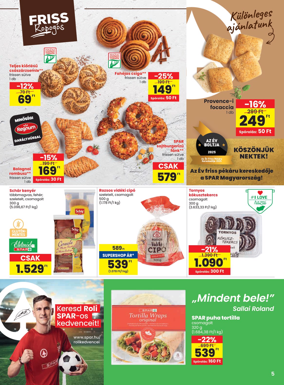 spar - SPAR akciós újság, érvényes 10.02. - 10.08. - page: 5