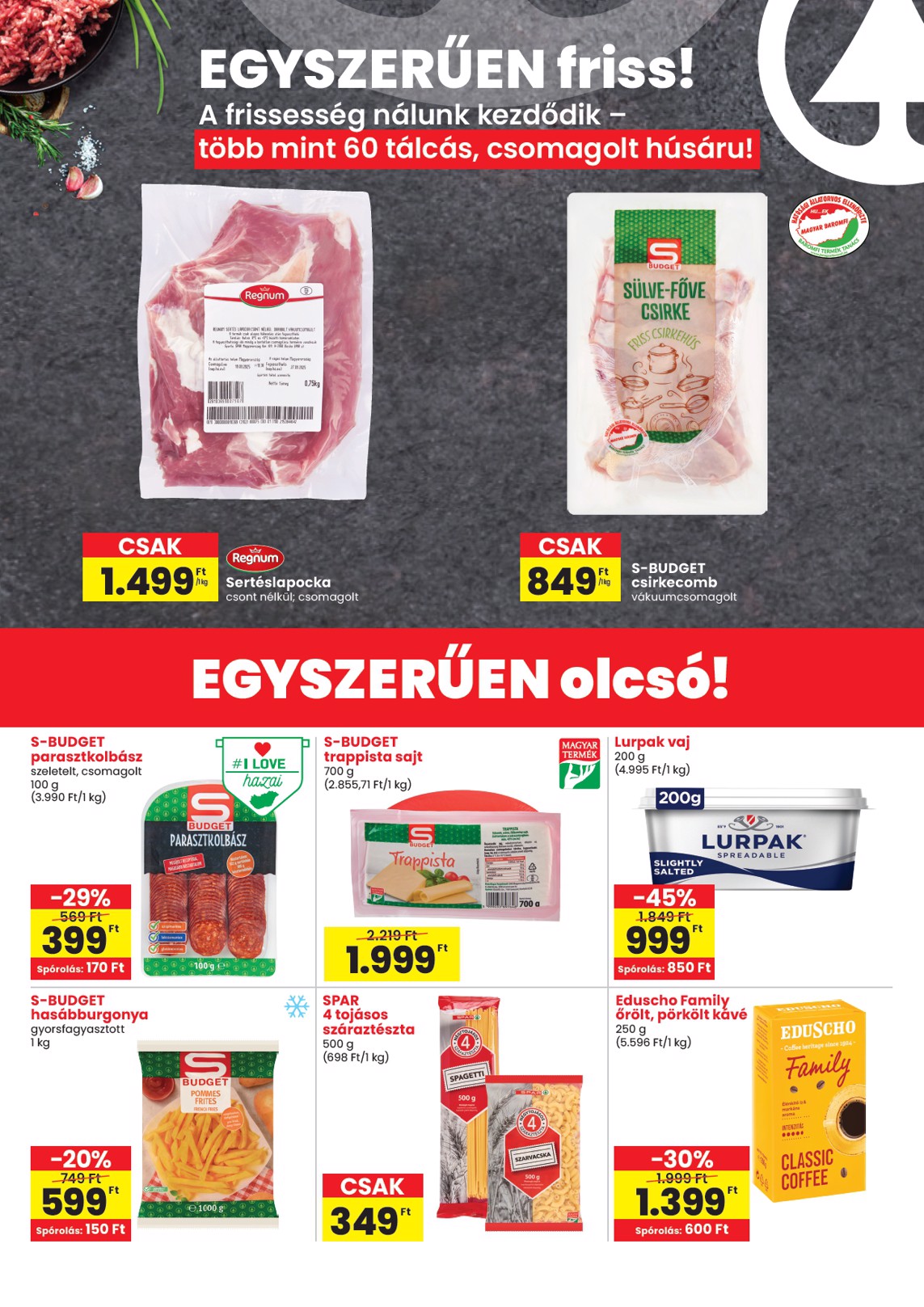 spar - SPAR - Esztergom üzletnyitás akciós újság, érvényes 10.02. - 10.08. - page: 3