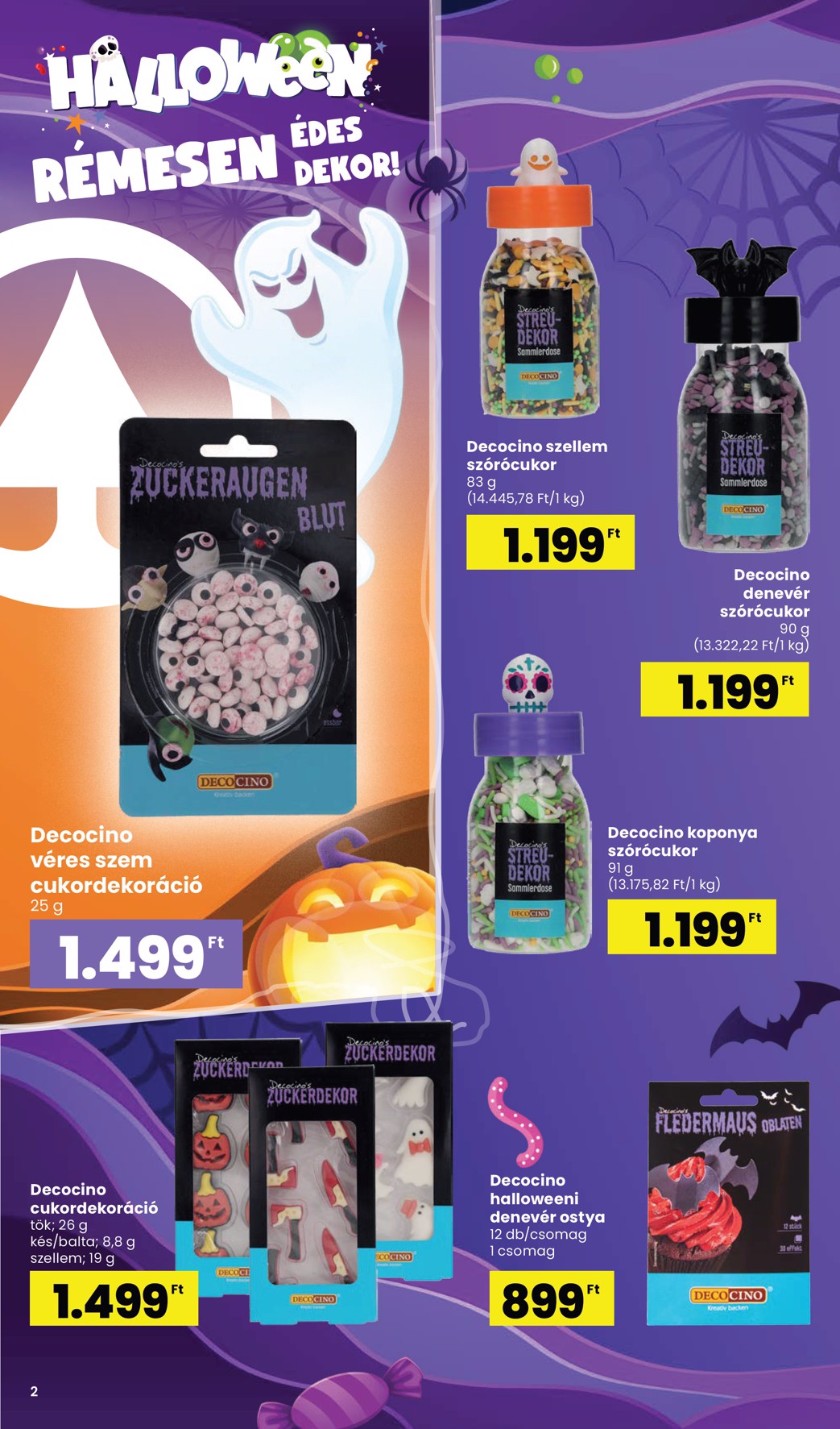 spar - SPAR - Halloween katalógus akciós újság, érvényes 10.02. - 10.31. - page: 2