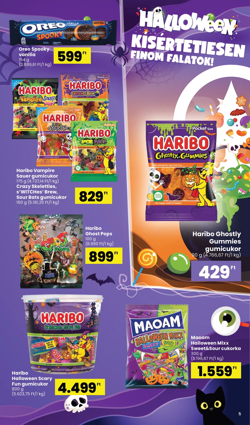 spar - SPAR - Halloween katalógus akciós újság, érvényes 10.02. - 10.31. - page: 5