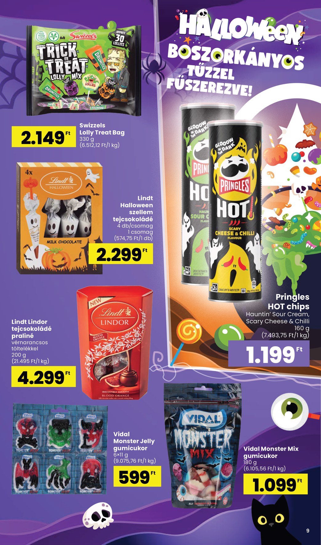 spar - SPAR - Halloween katalógus akciós újság, érvényes 10.02. - 10.31. - page: 9