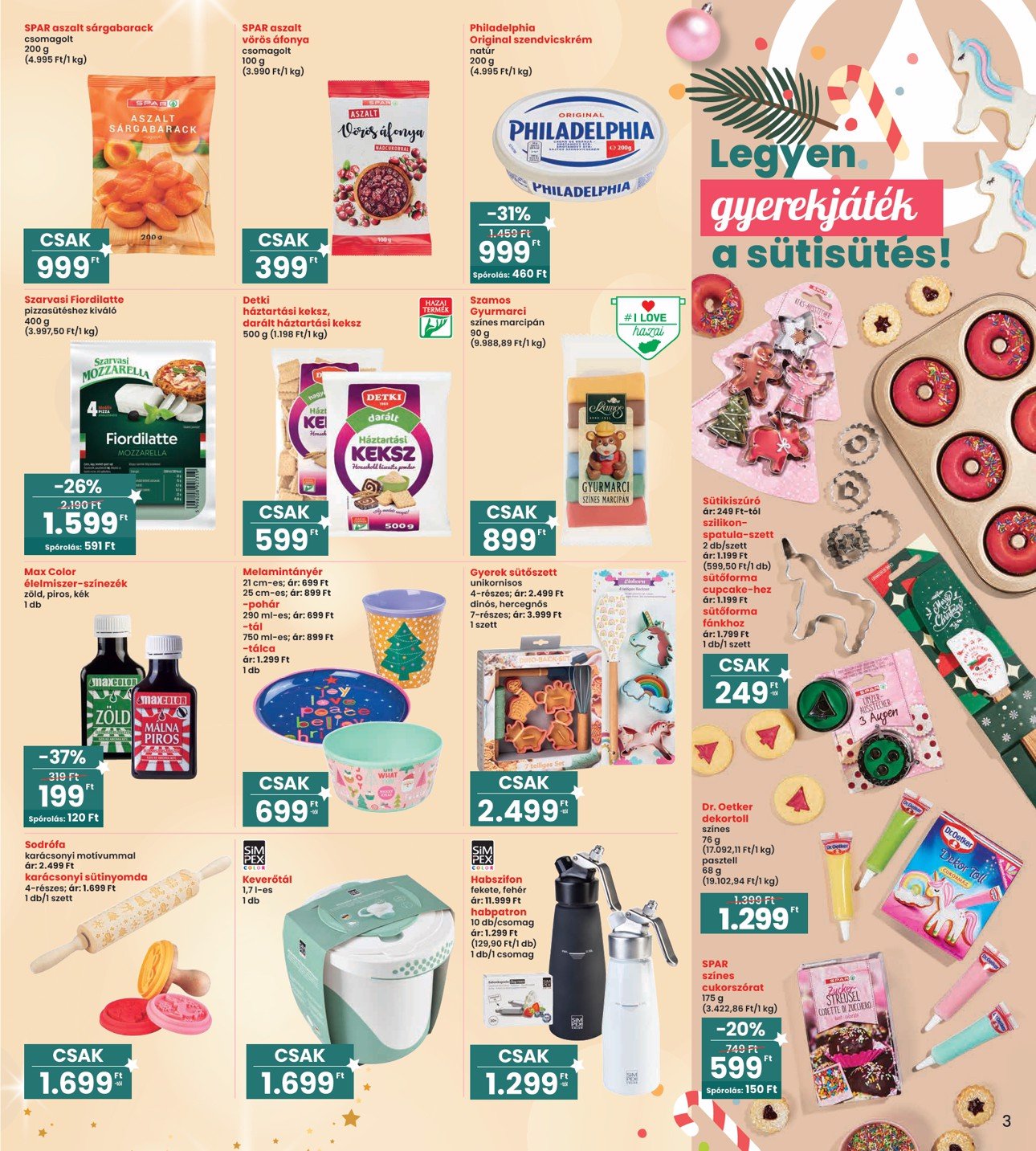 spar - INTERSPAR - Ajándék katalógus akciós újság, érvényes 10.09. - 10.22. - page: 3