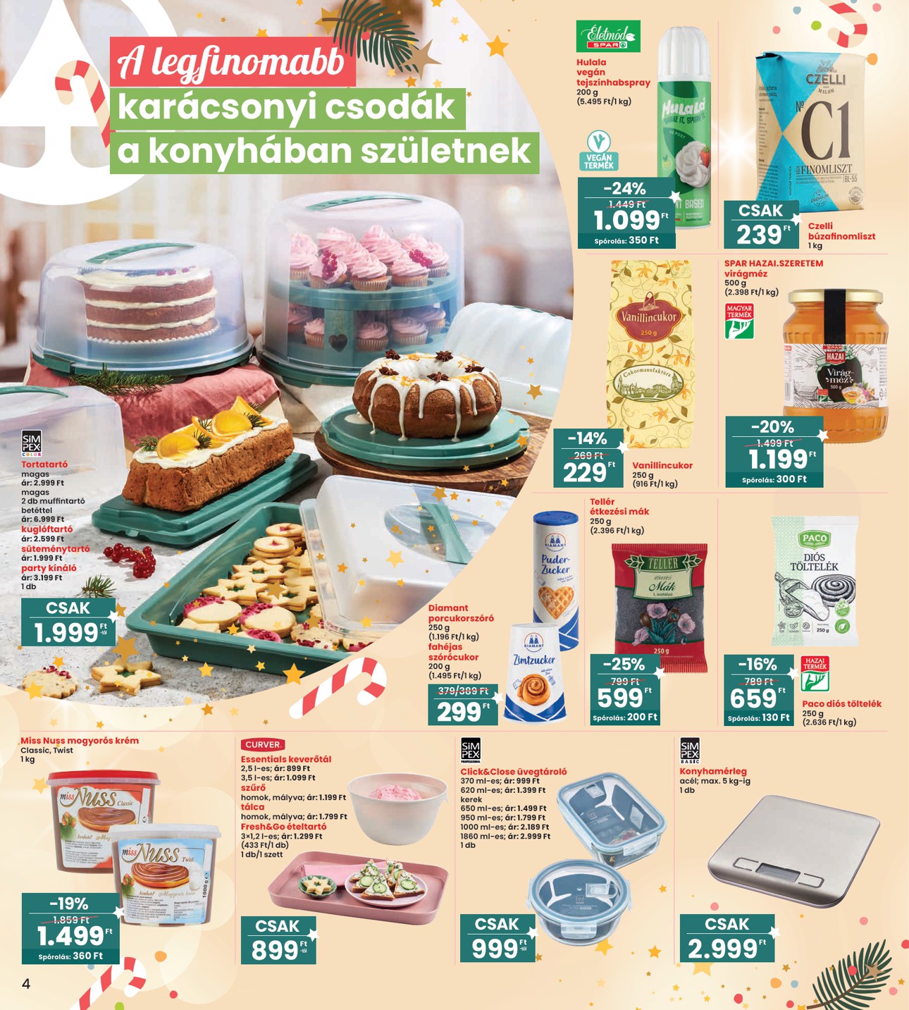spar - INTERSPAR - Ajándék katalógus akciós újság, érvényes 10.09. - 10.22. - page: 4