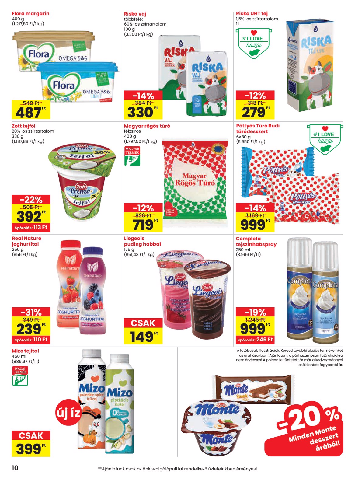 spar - SPAR akciós újság, érvényes 10.09. - 10.15. - page: 10