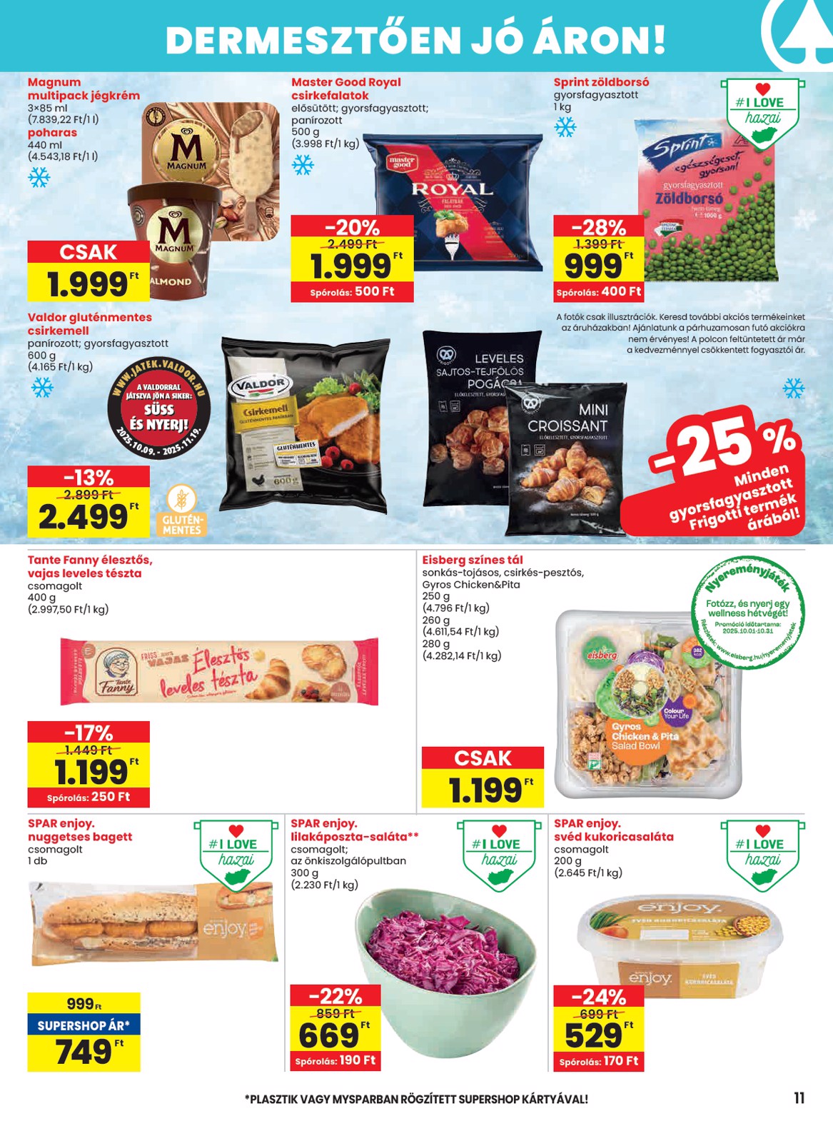 spar - SPAR akciós újság, érvényes 10.09. - 10.15. - page: 11
