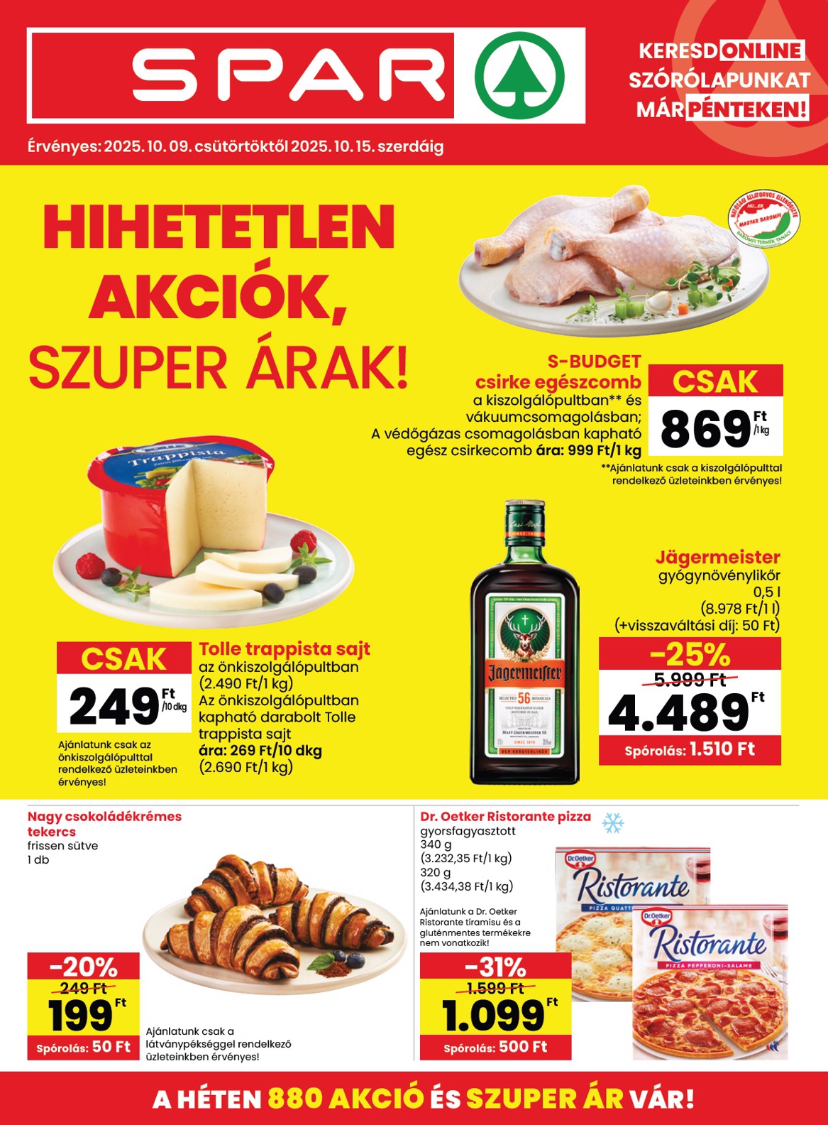 spar - SPAR akciós újság, érvényes 10.09. - 10.15.