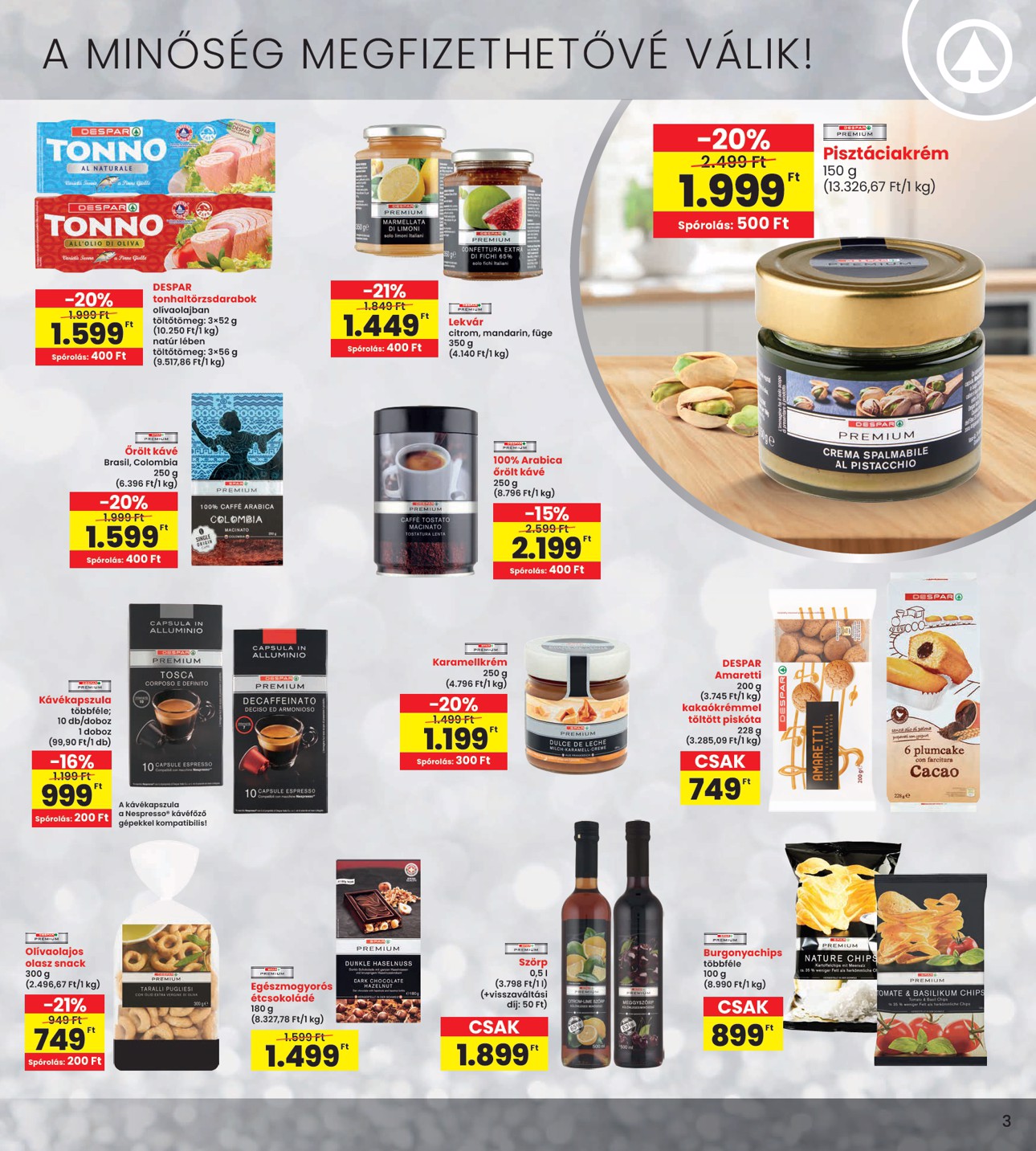 spar - INTERSPAR akciós újság, érvényes 10.09. - 10.15. - page: 3