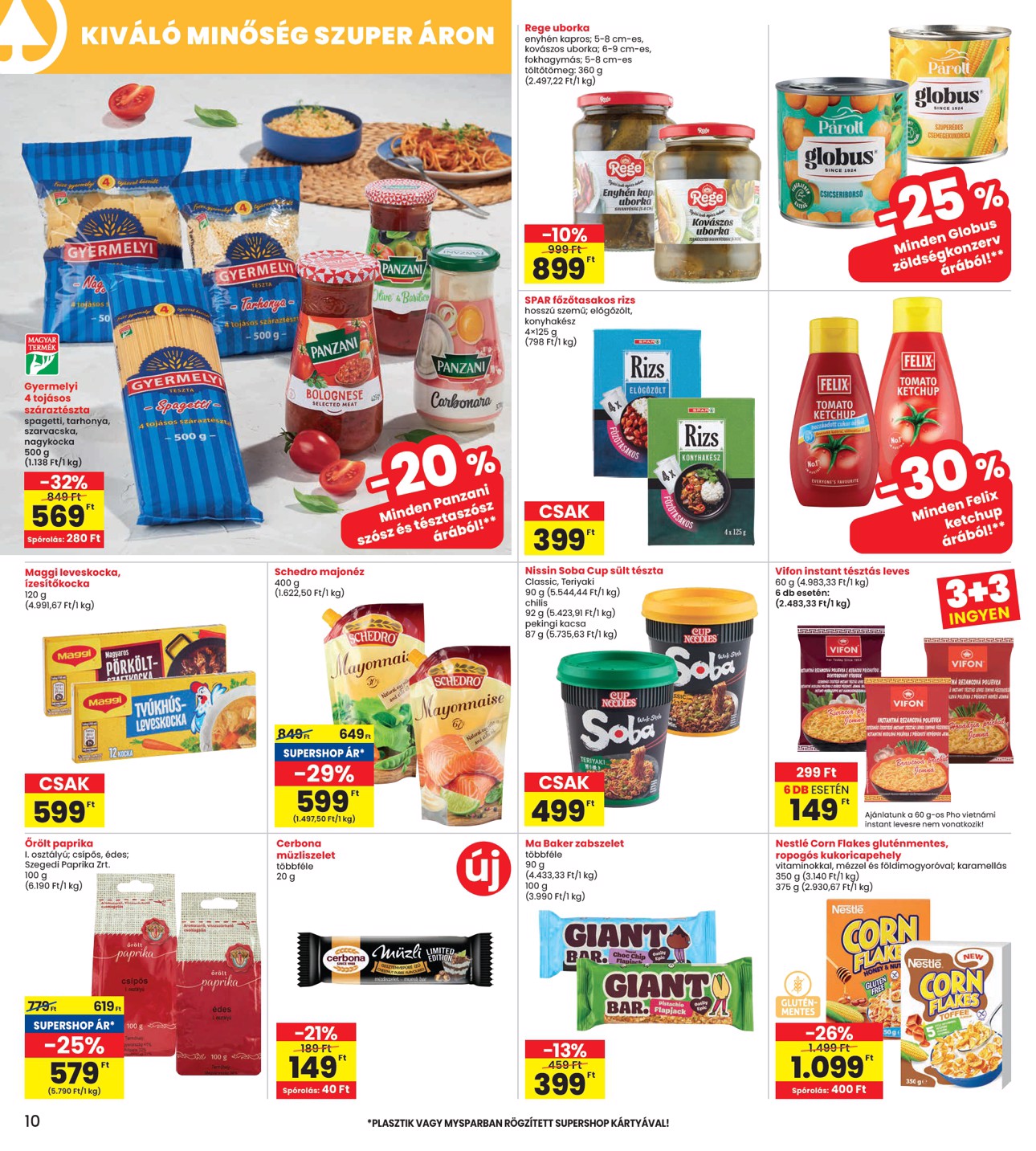spar - INTERSPAR akciós újság, érvényes 10.09. - 10.15. - page: 10