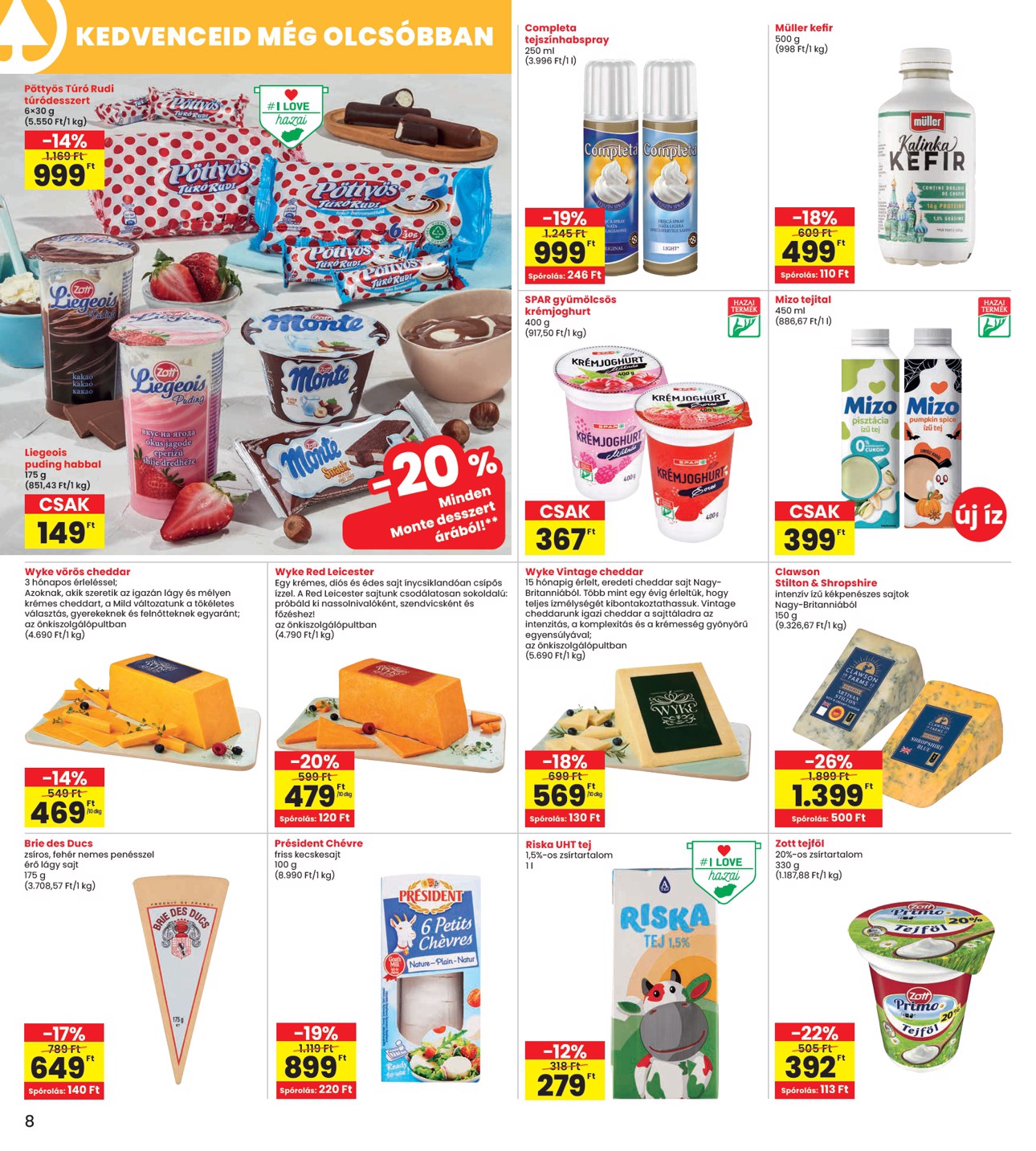 spar - INTERSPAR akciós újság, érvényes 10.09. - 10.15. - page: 8