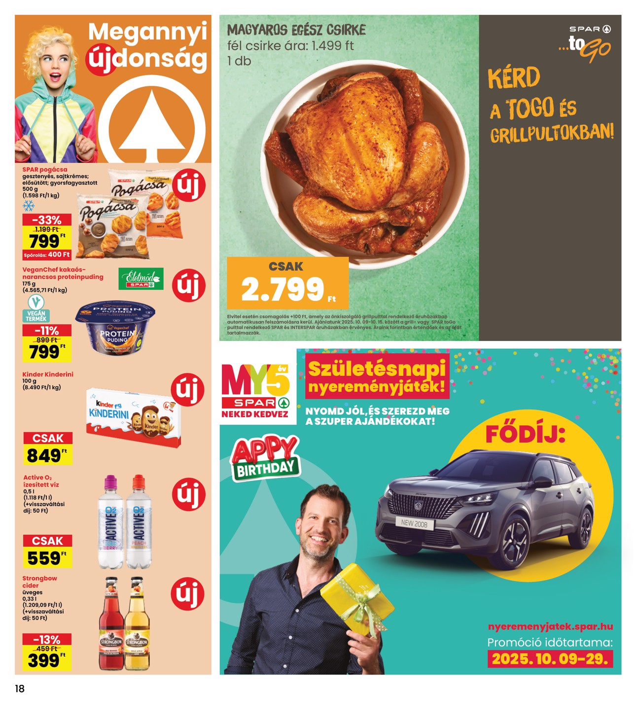 spar - INTERSPAR akciós újság, érvényes 10.09. - 10.15. - page: 18