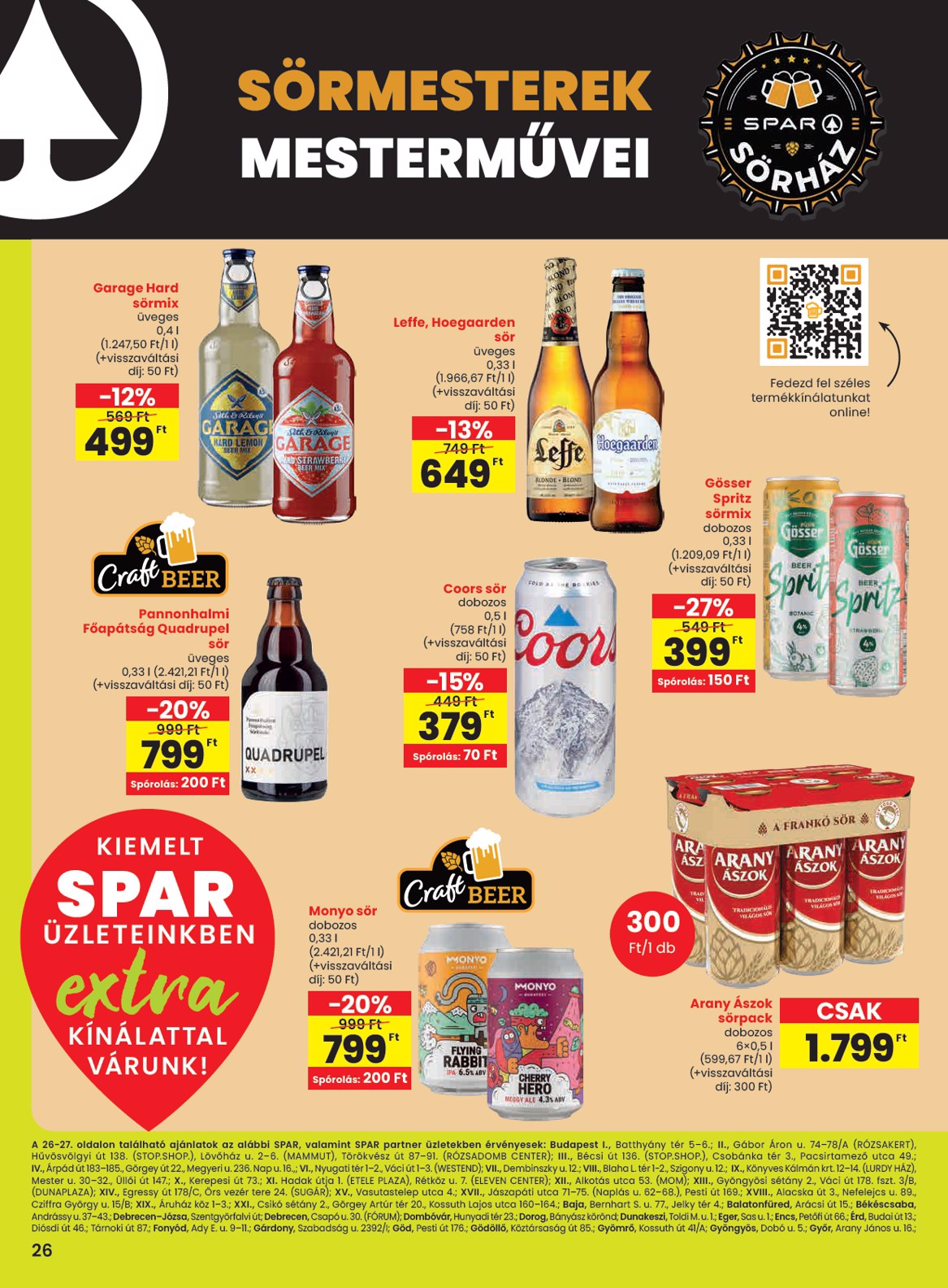 spar - SPAR - Extra akciós újság, érvényes 10.09. - 10.15. - page: 7