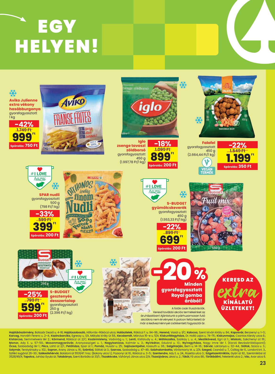 spar - SPAR - Extra akciós újság, érvényes 10.09. - 10.15. - page: 4