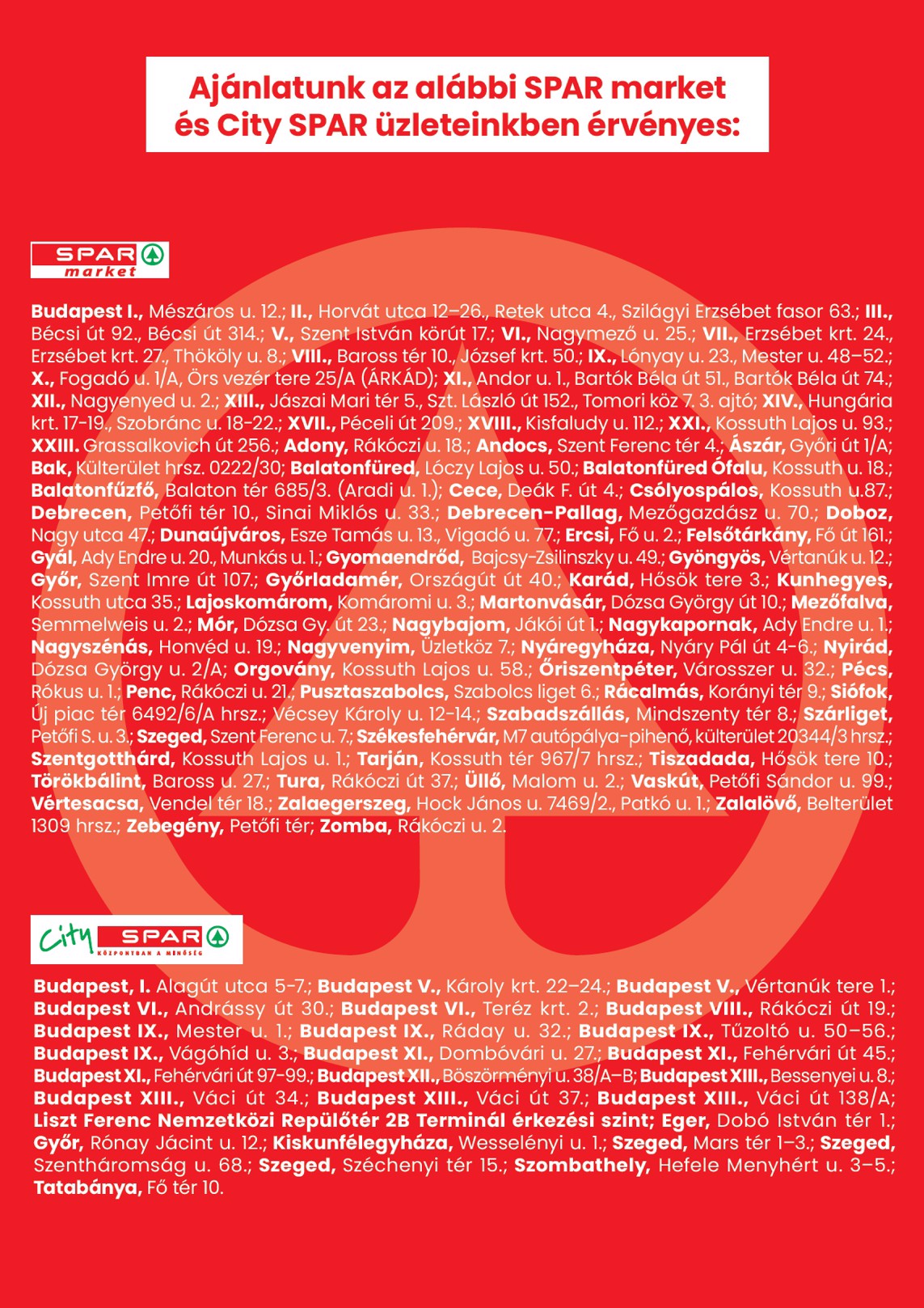 spar - SPAR - Market, City akciós újság, érvényes 10.16. - 10.22. - page: 3