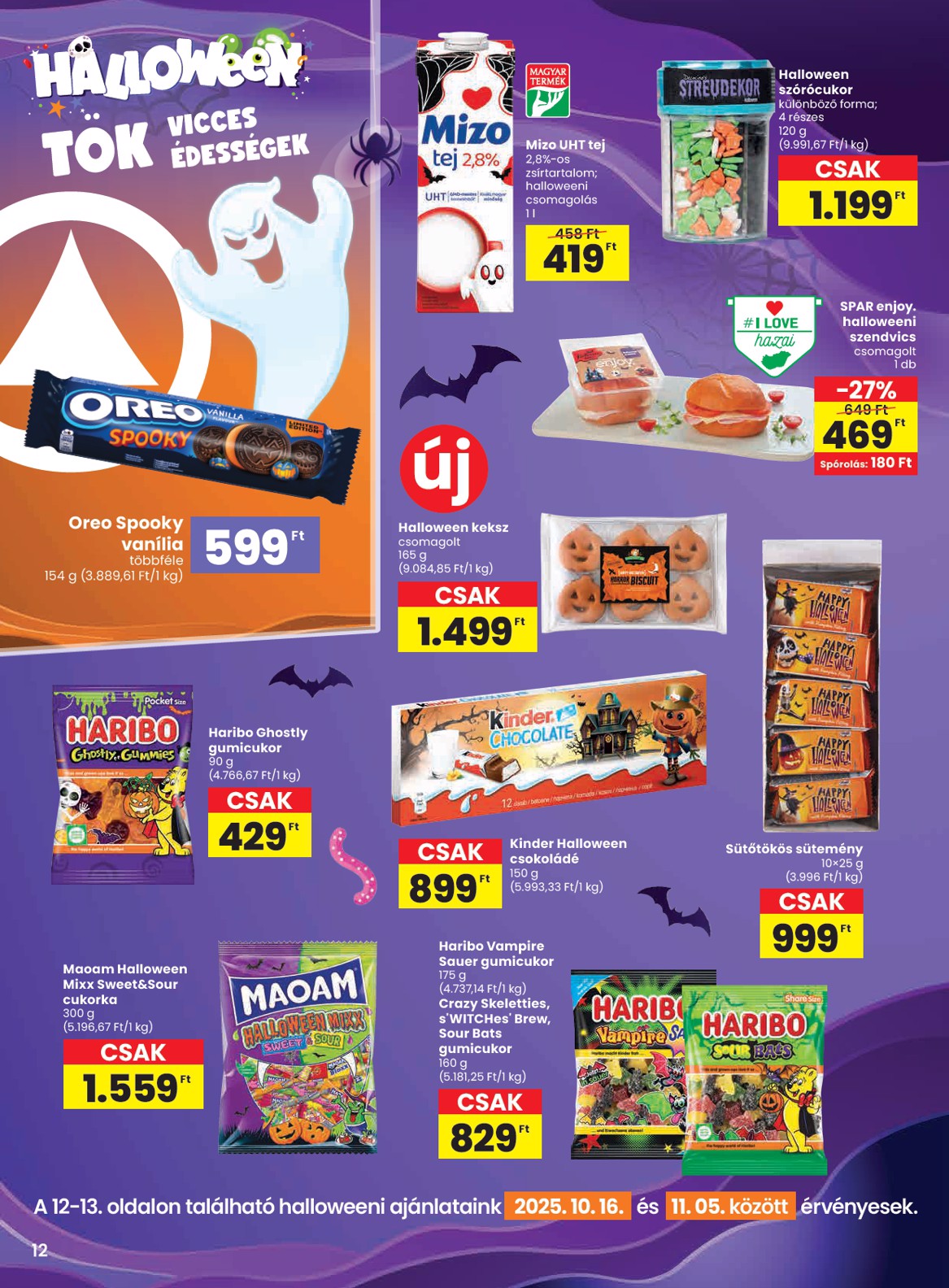 spar - SPAR akciós újság, érvényes 10.16. - 10.22. - page: 12