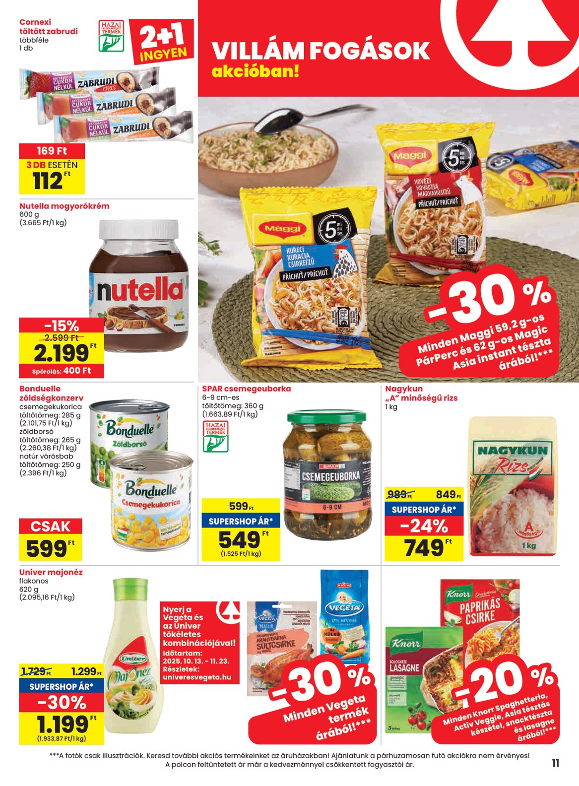 spar - SPAR akciós újság, érvényes 10.16. - 10.22. - page: 11
